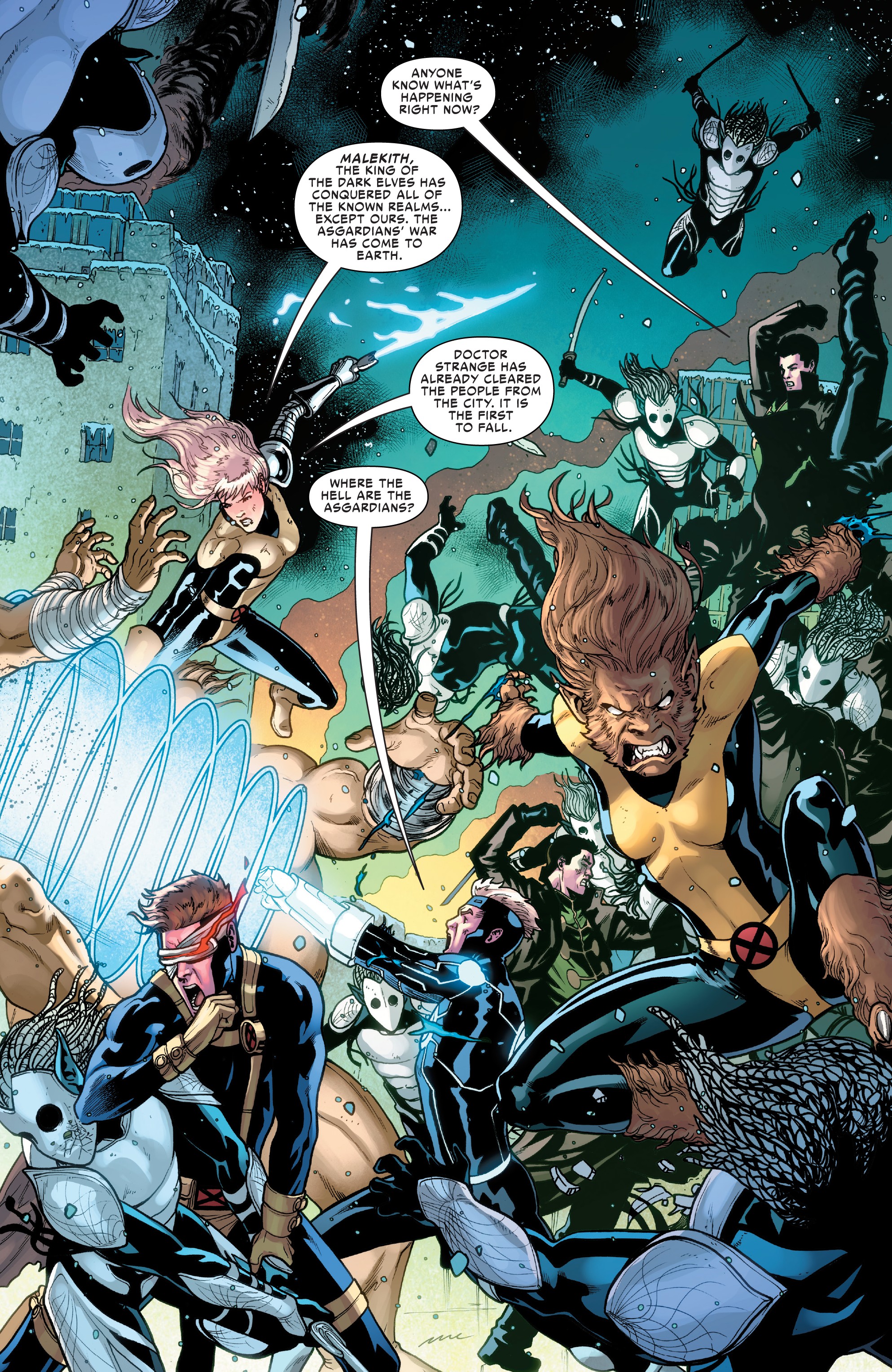 Read online War of the Realms: Uncanny X-Men comic -  Issue #1 - 11