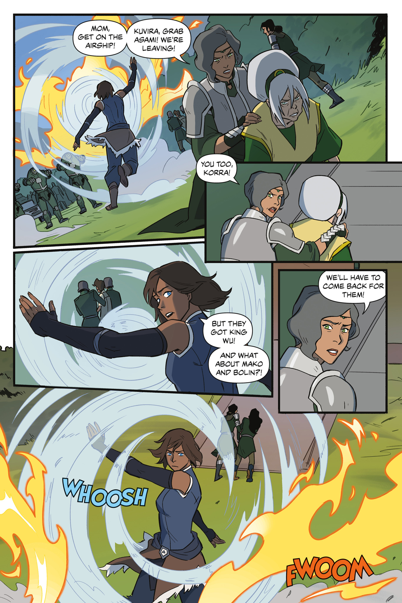 Read online Nickelodeon The Legend of Korra: Ruins of the Empire comic -  Issue # TPB 2 - 74