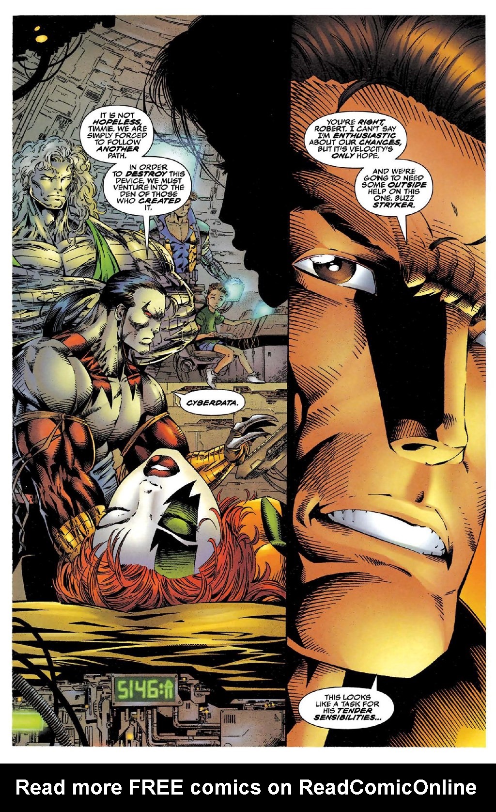 Read online Cyberforce (1992) comic -  Issue # _The Complete Cyberforce (Part 6) - 74