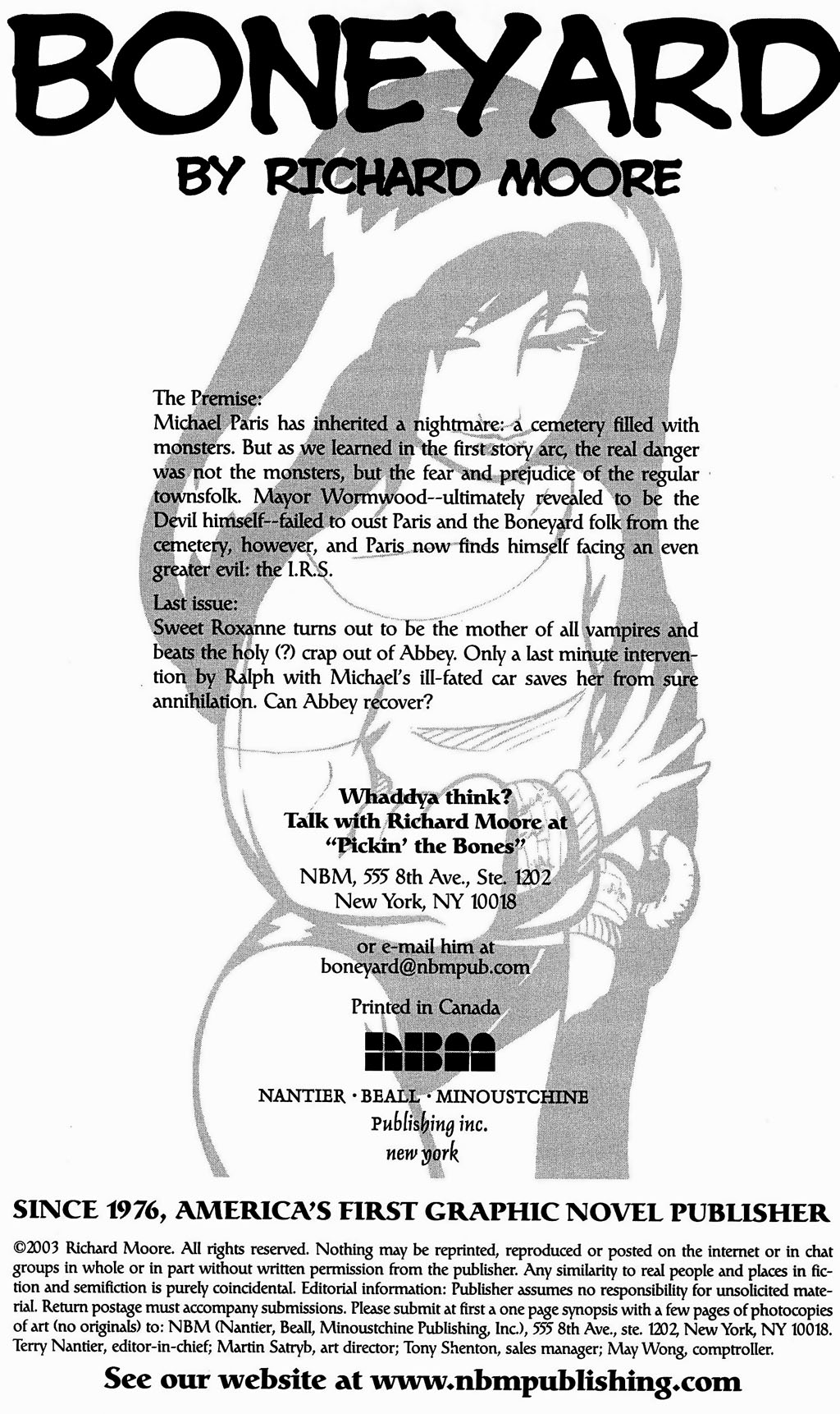 Read online Boneyard comic -  Issue #12 - 2