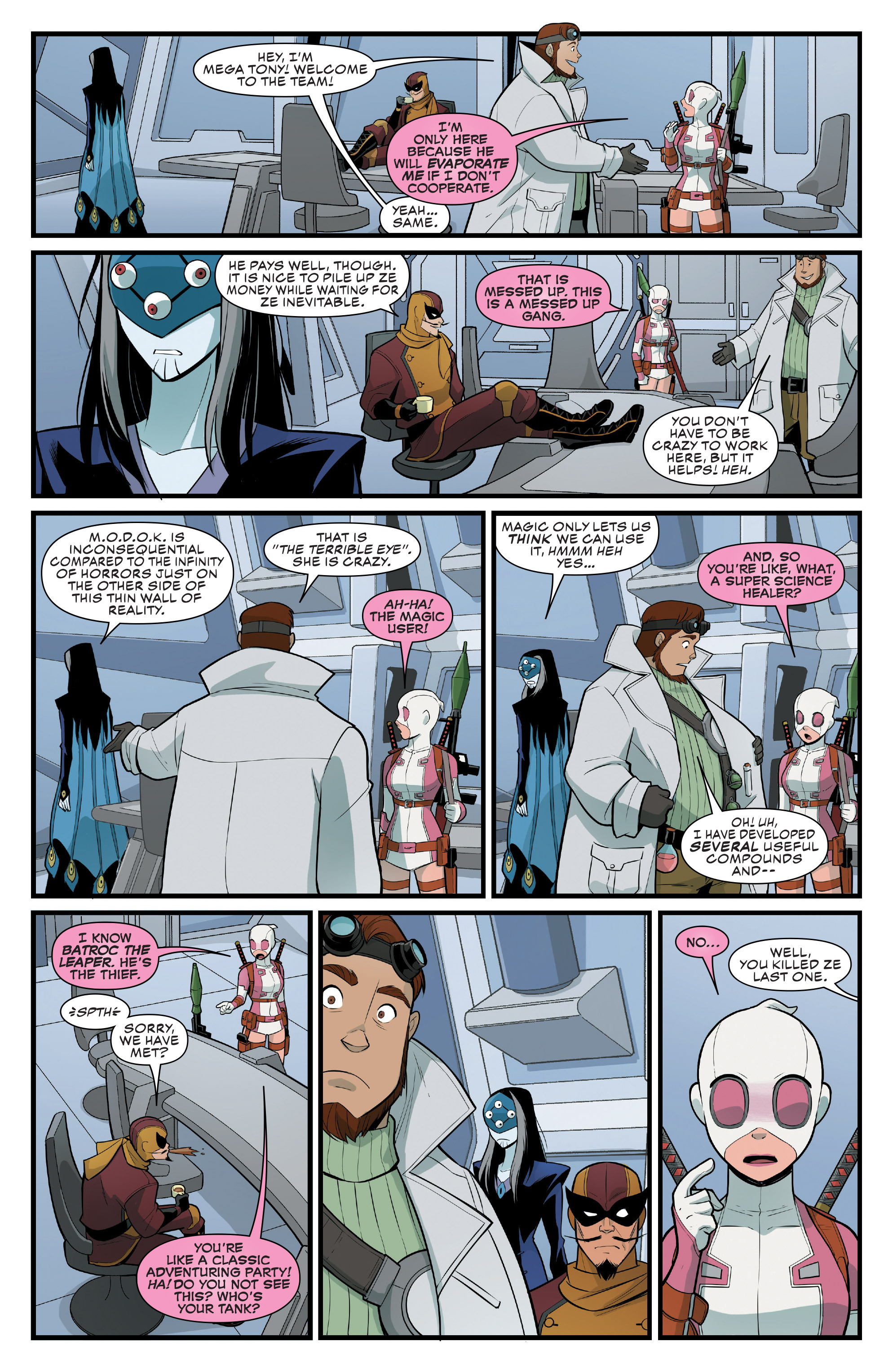 Read online The Unbelievable Gwenpool comic -  Issue #2 - 6