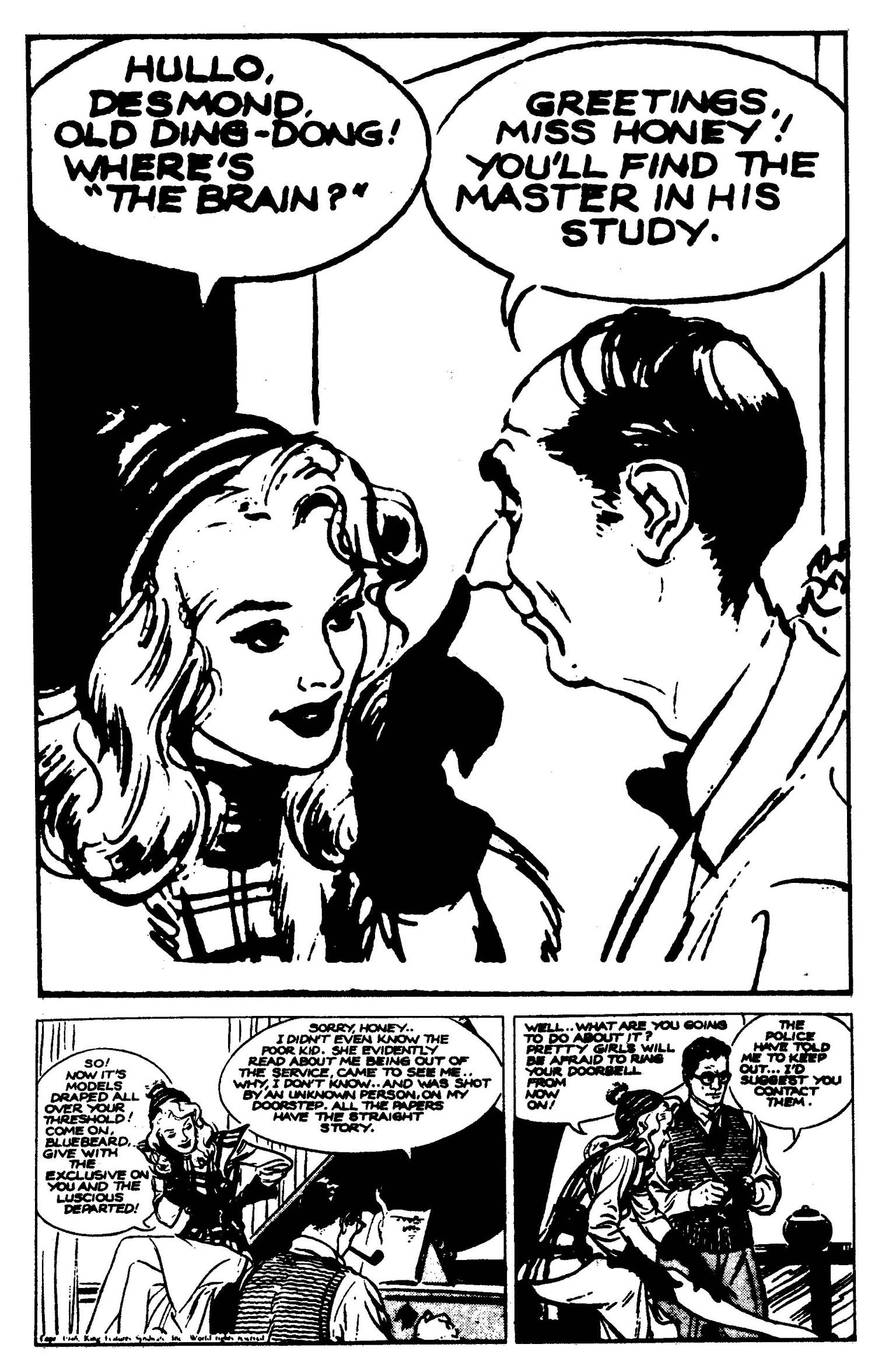 Read online Official Rip Kirby comic -  Issue #1 - 8