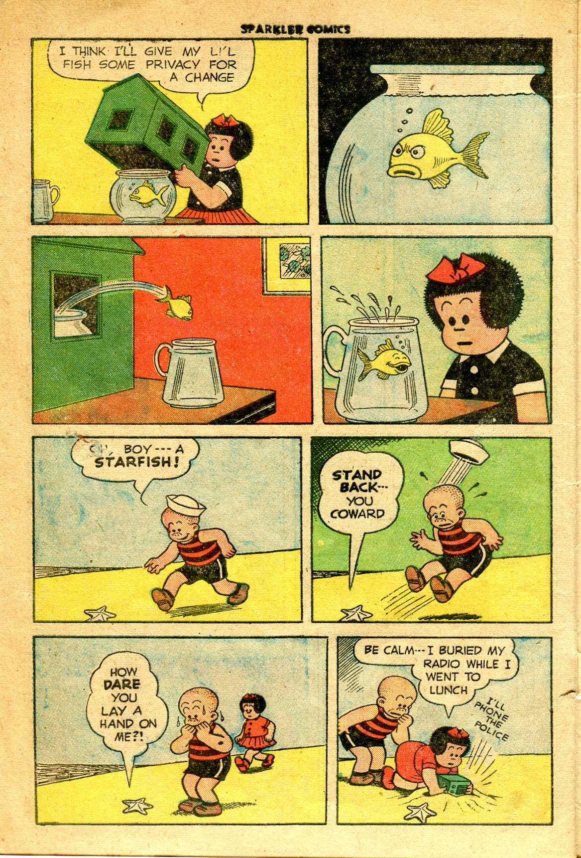 Read online Sparkler Comics comic -  Issue #82 - 6