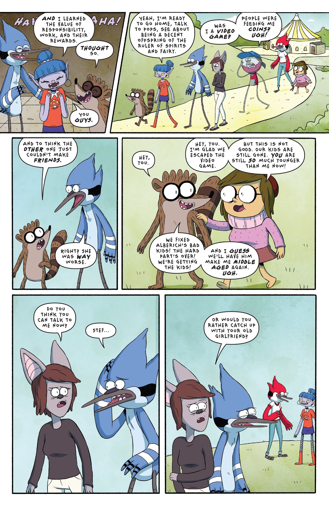 Read online Regular Show: 25 Years Later comic -  Issue #5 - 21