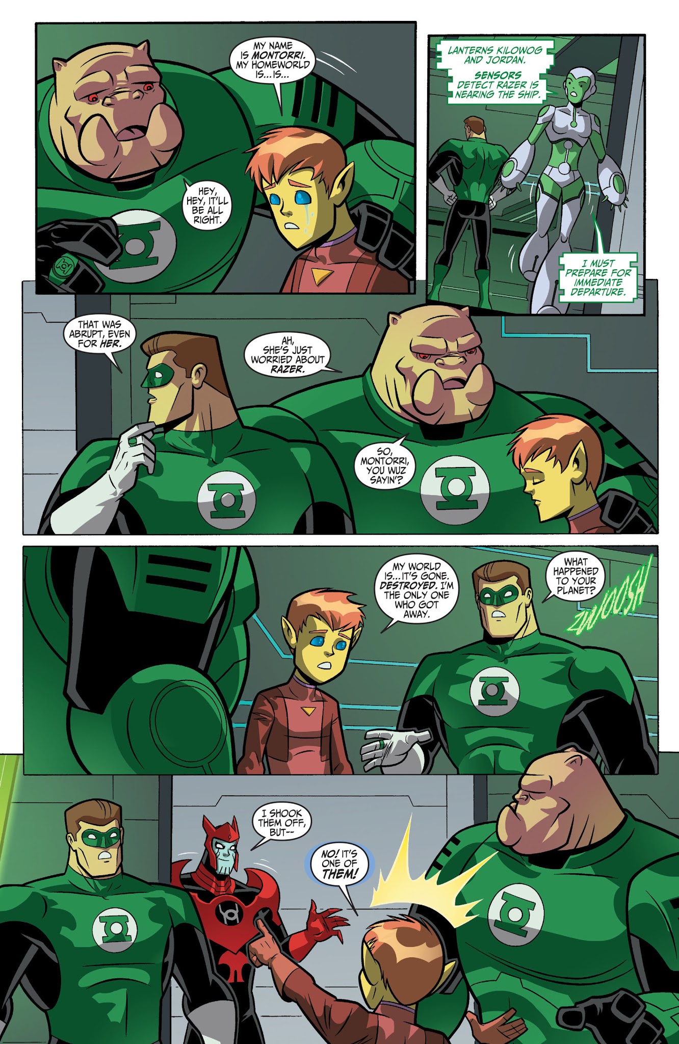 Read online Green Lantern: The Animated Series comic -  Issue #10 - 8