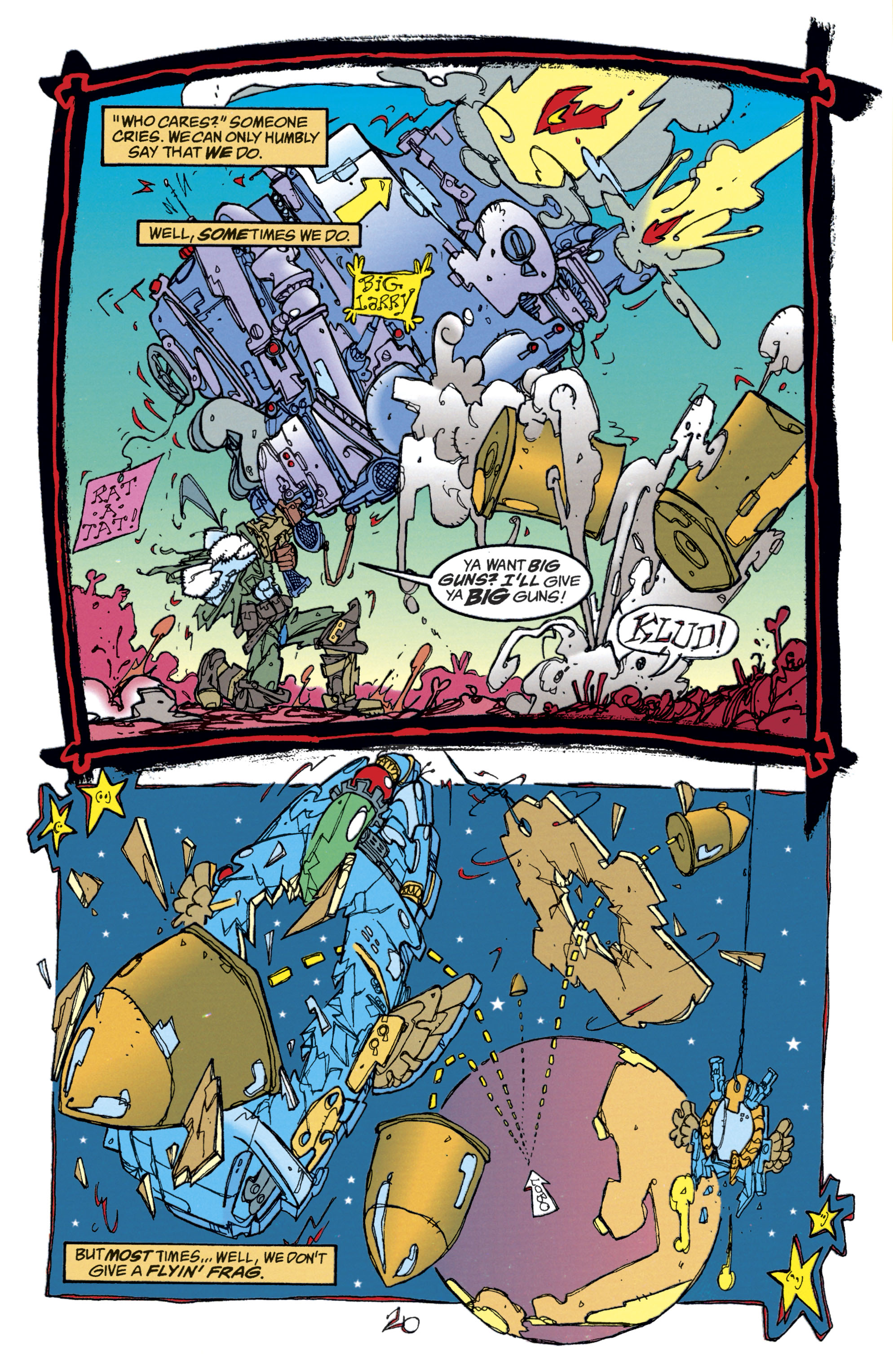 Read online Lobo by Keith Giffen & Alan Grant comic -  Issue # TPB 2 (Part 1) - 74