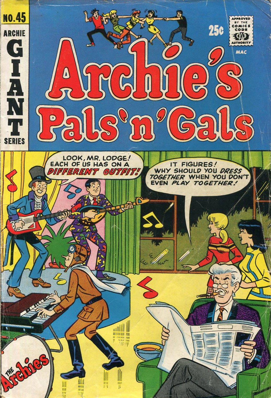 Read online Archie's Pals 'N' Gals (1952) comic -  Issue #45 - 1