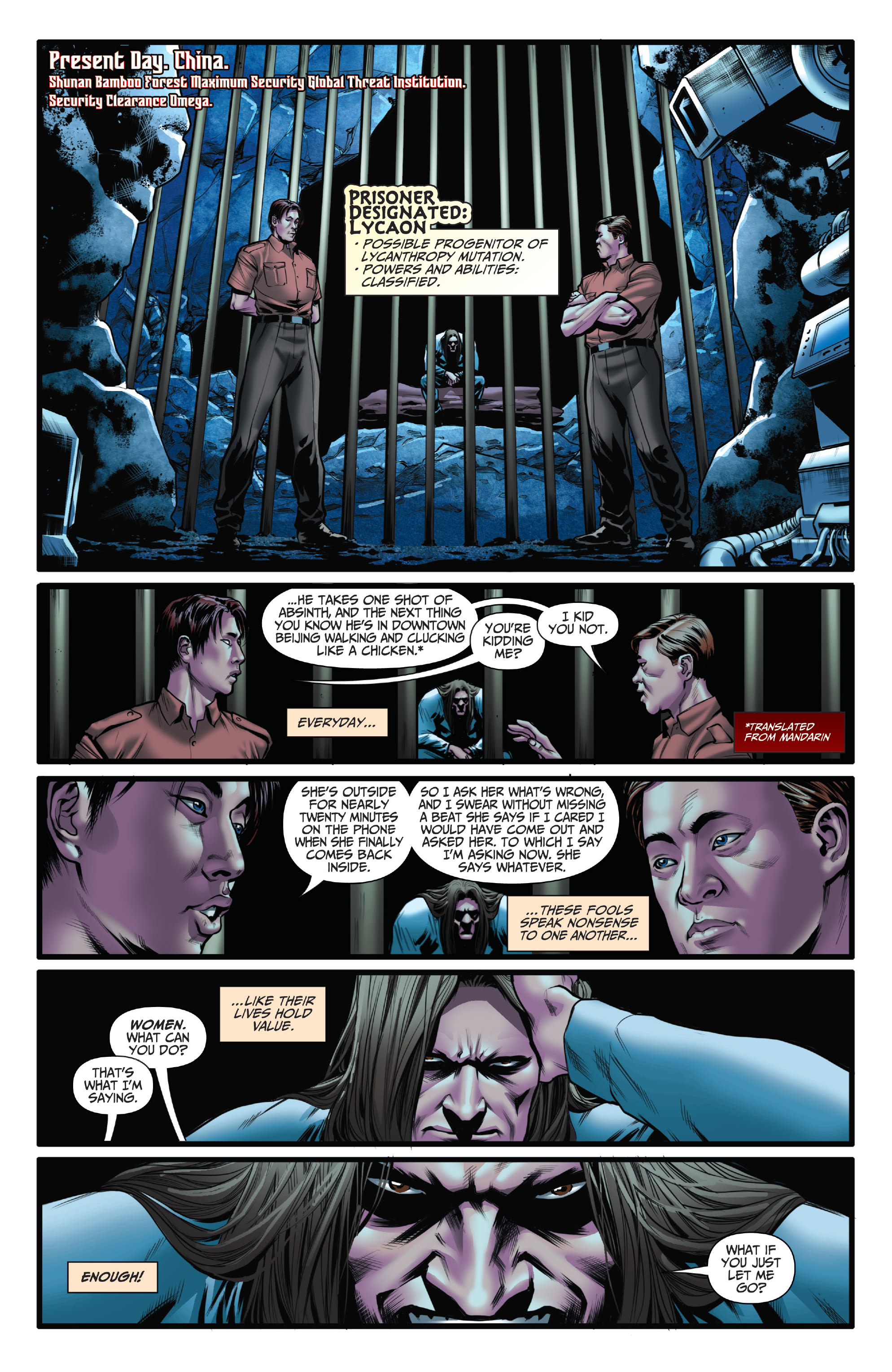 Read online Van Helsing vs The League of Monsters comic -  Issue #1 - 3