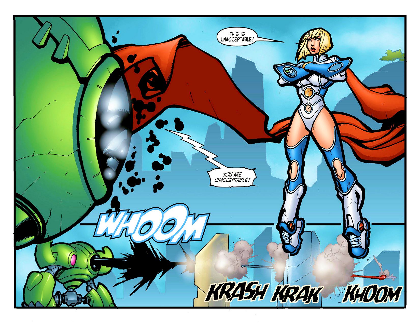 Read online Ame-Comi: Power Girl comic -  Issue #1 - 22