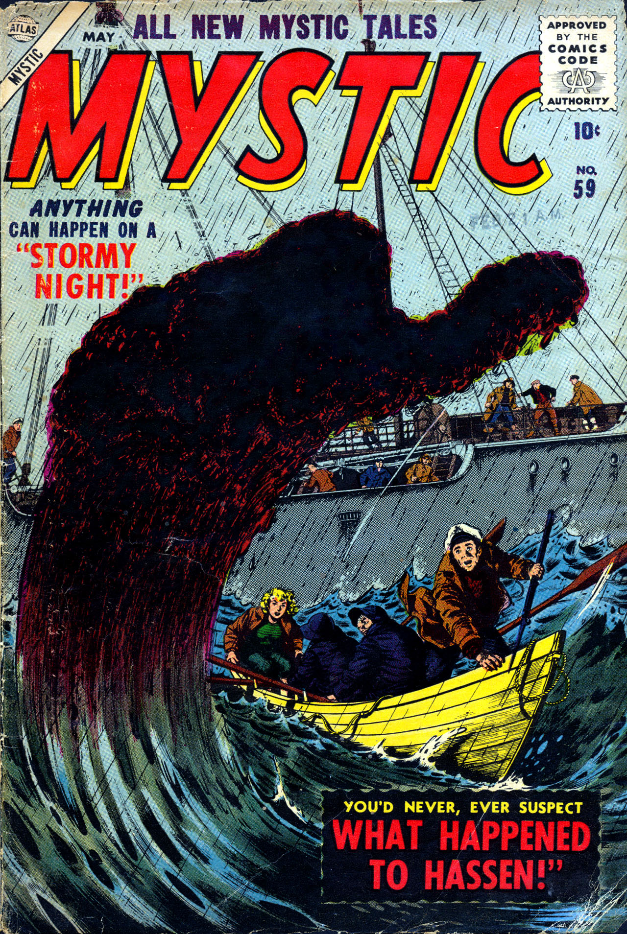 Read online Mystic (1951) comic -  Issue #59 - 1