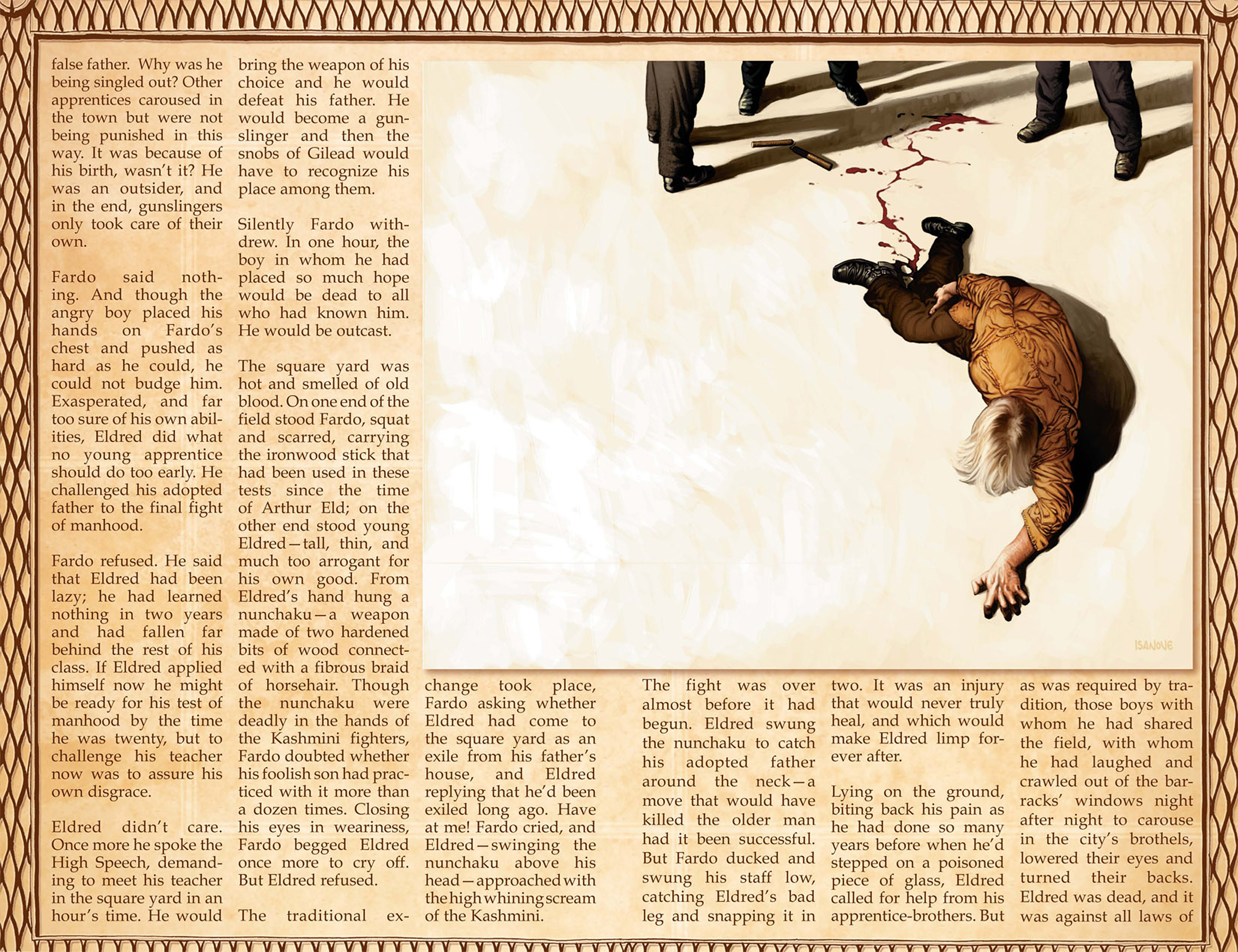 Read online Dark Tower: The Gunslinger Born comic -  Issue #5 - 36