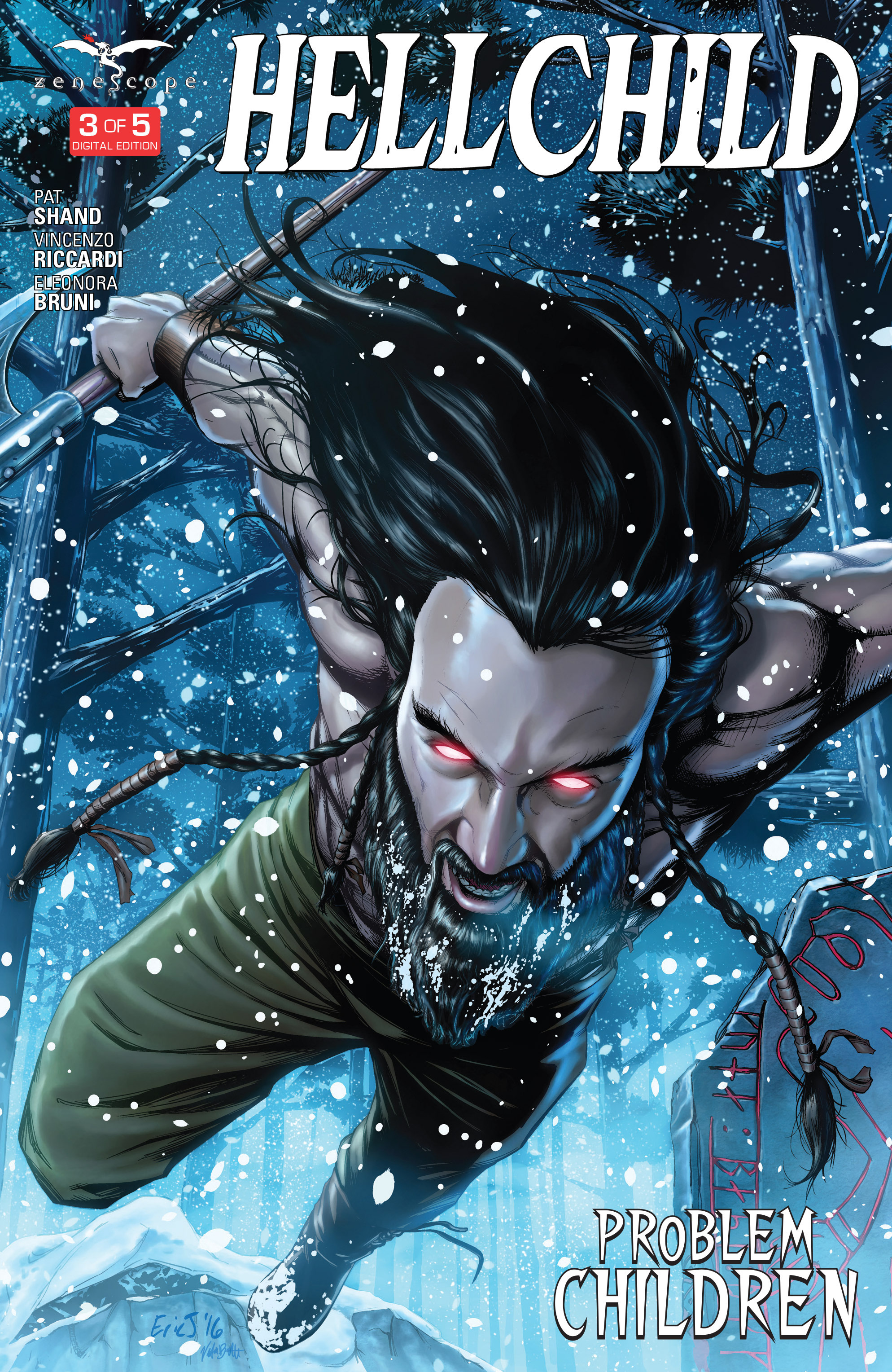 Read online Hellchild comic -  Issue #3 - 1