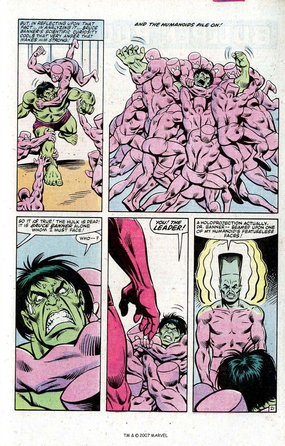 Read online The Incredible Hulk (1968) comic -  Issue #280 - 29