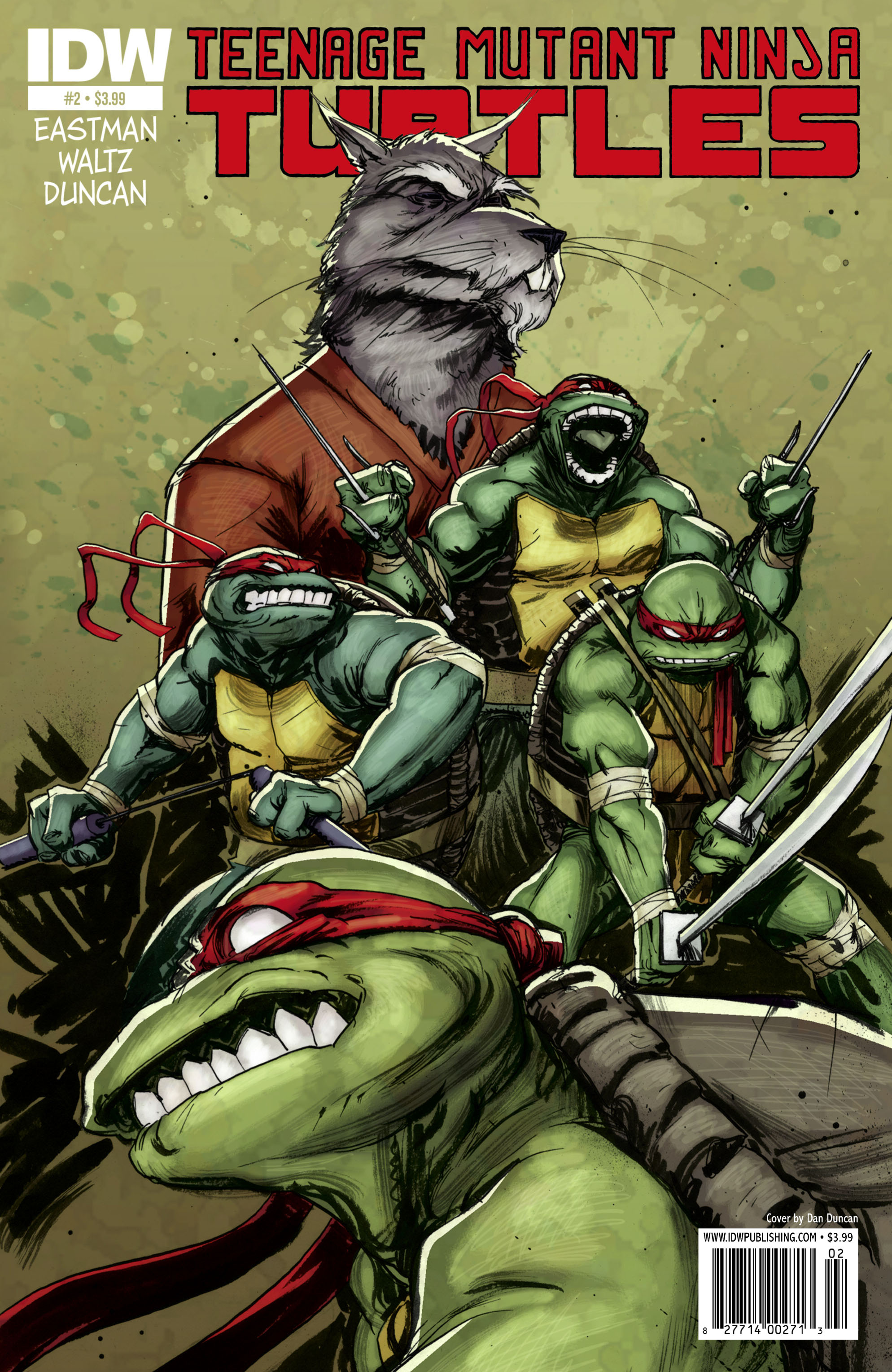 Read online Teenage Mutant Ninja Turtles (2011) comic -  Issue #2 - 1