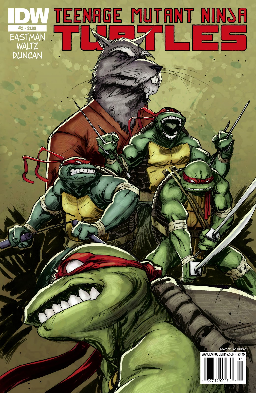 Teenage Mutant Ninja Turtles (2011) 2 Page 1
