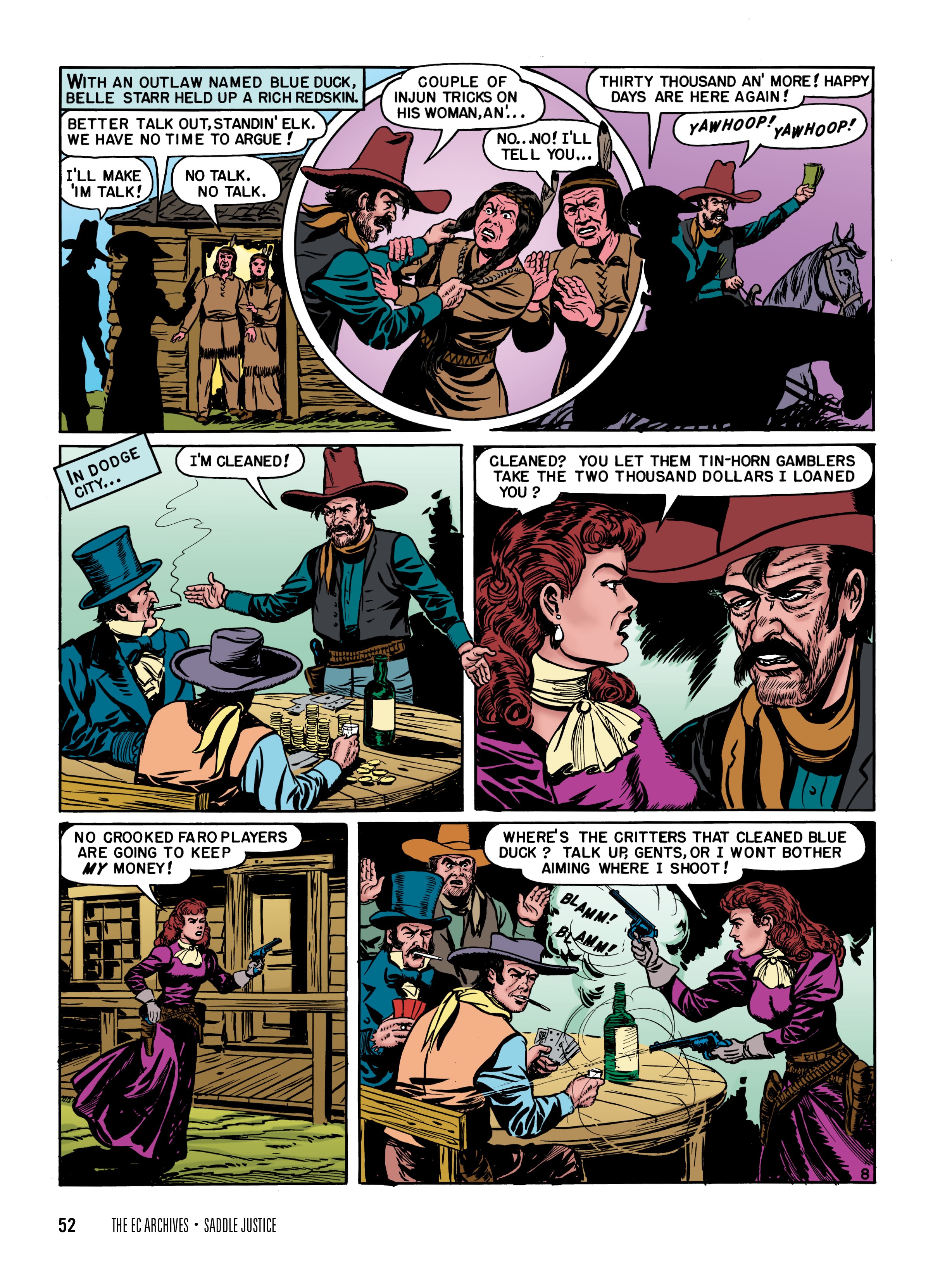 Read online The EC Archives: Saddle Justice comic -  Issue # TPB (Part 1) - 54
