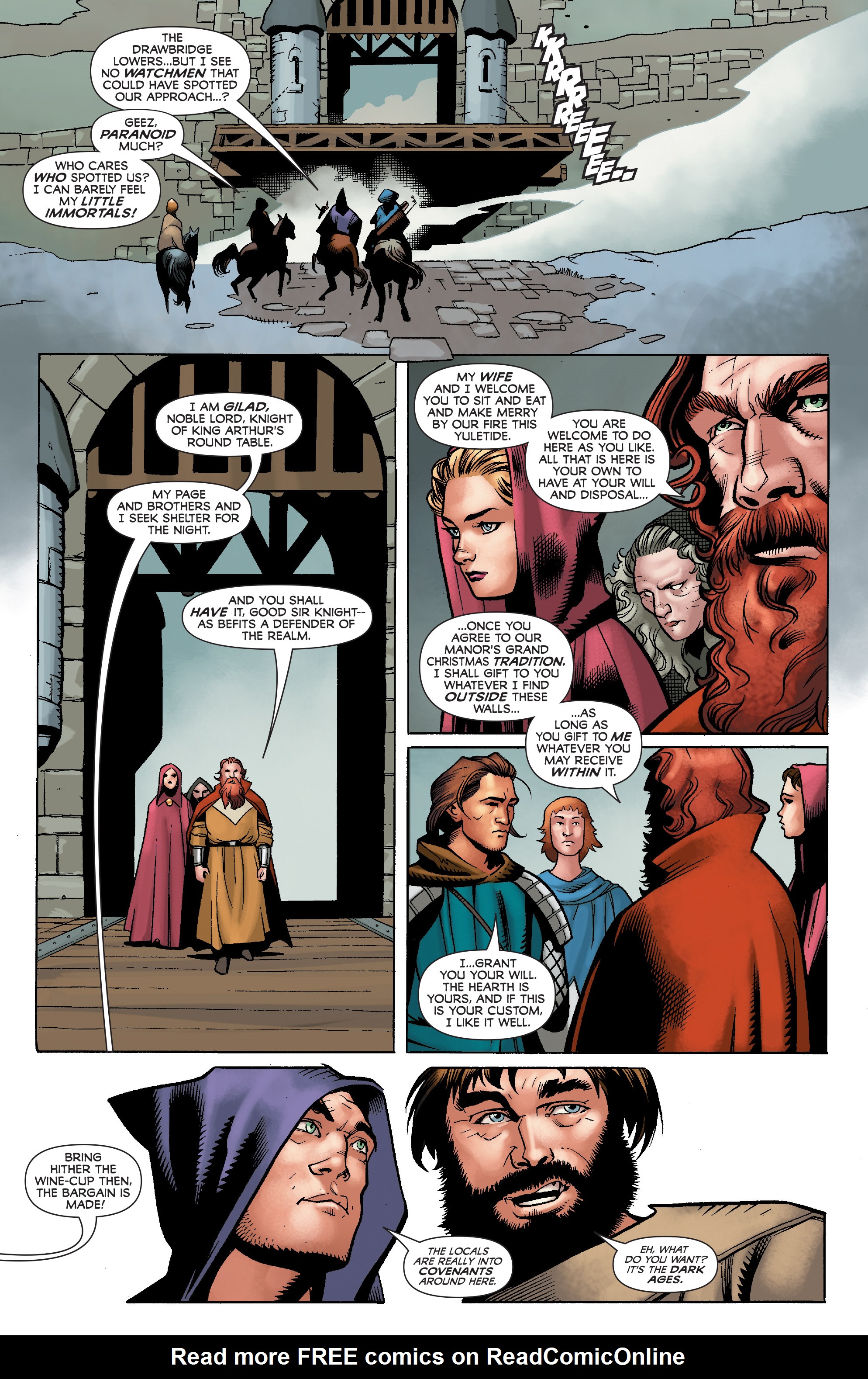 Read online Immortal Brothers: The Tale of the Green Knight comic -  Issue # Full - 19