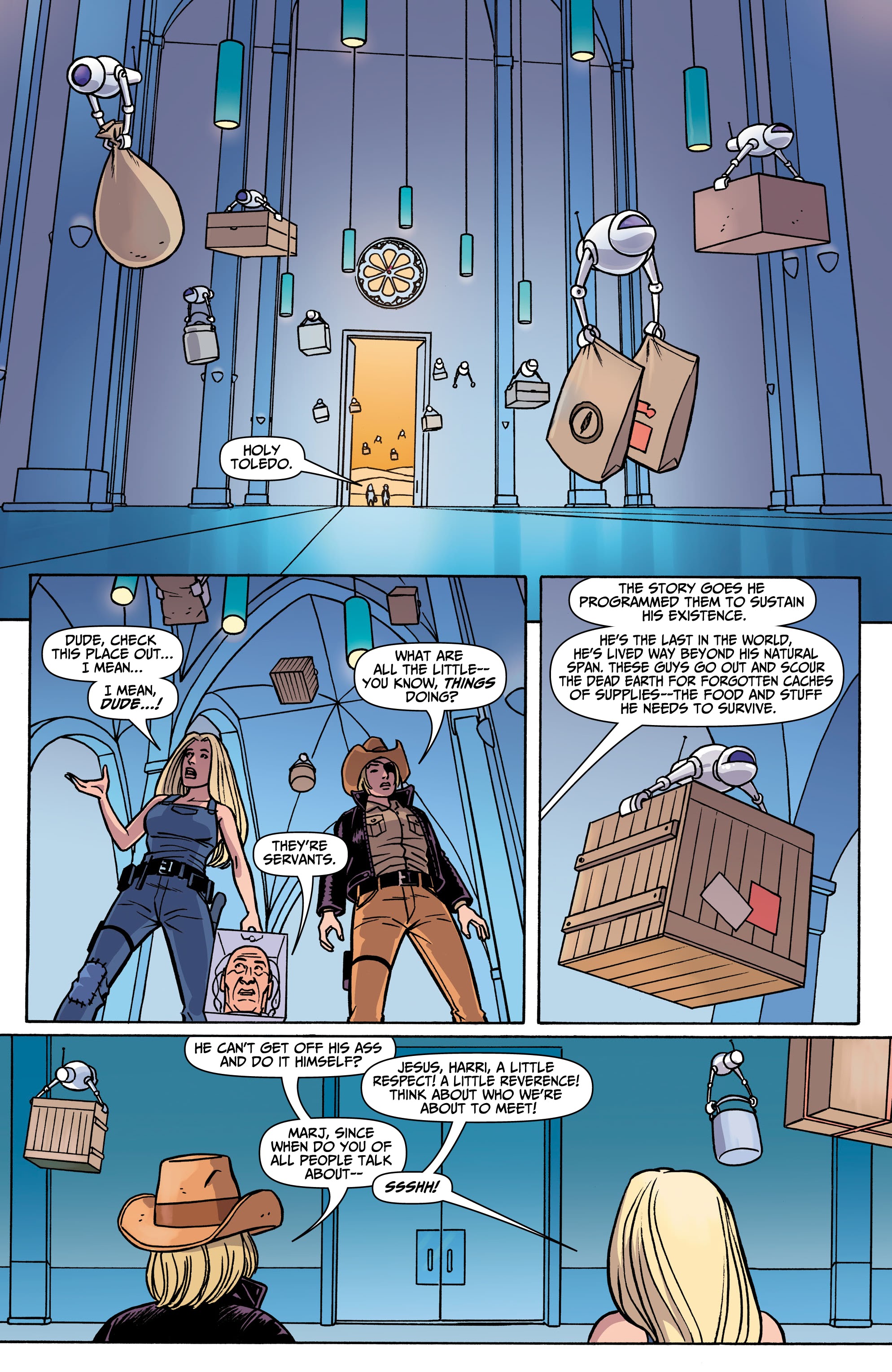 Read online Marjorie Finnegan, Temporal Criminal comic -  Issue #6 - 9