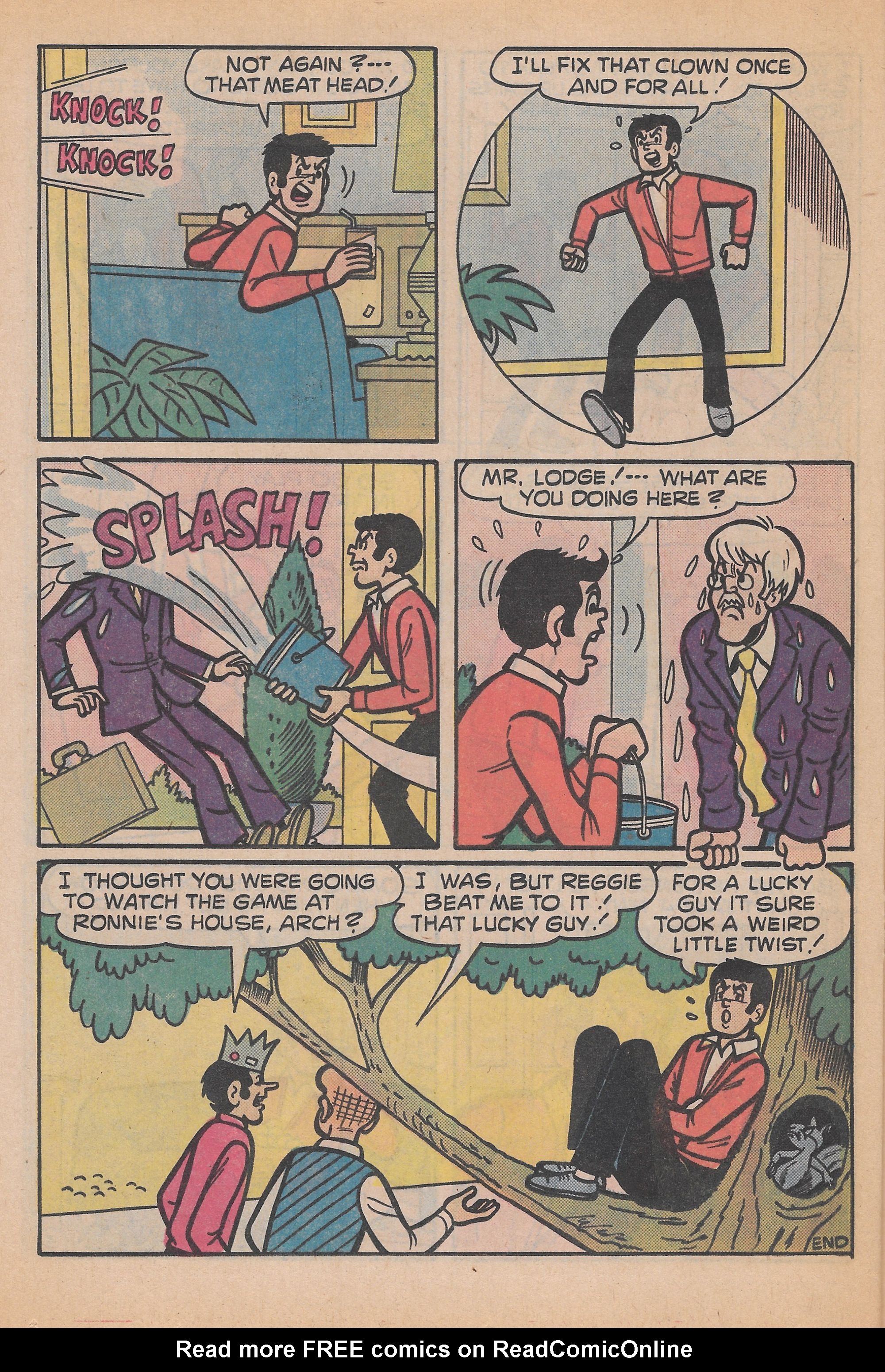 Read online Reggie and Me (1966) comic -  Issue #102 - 24
