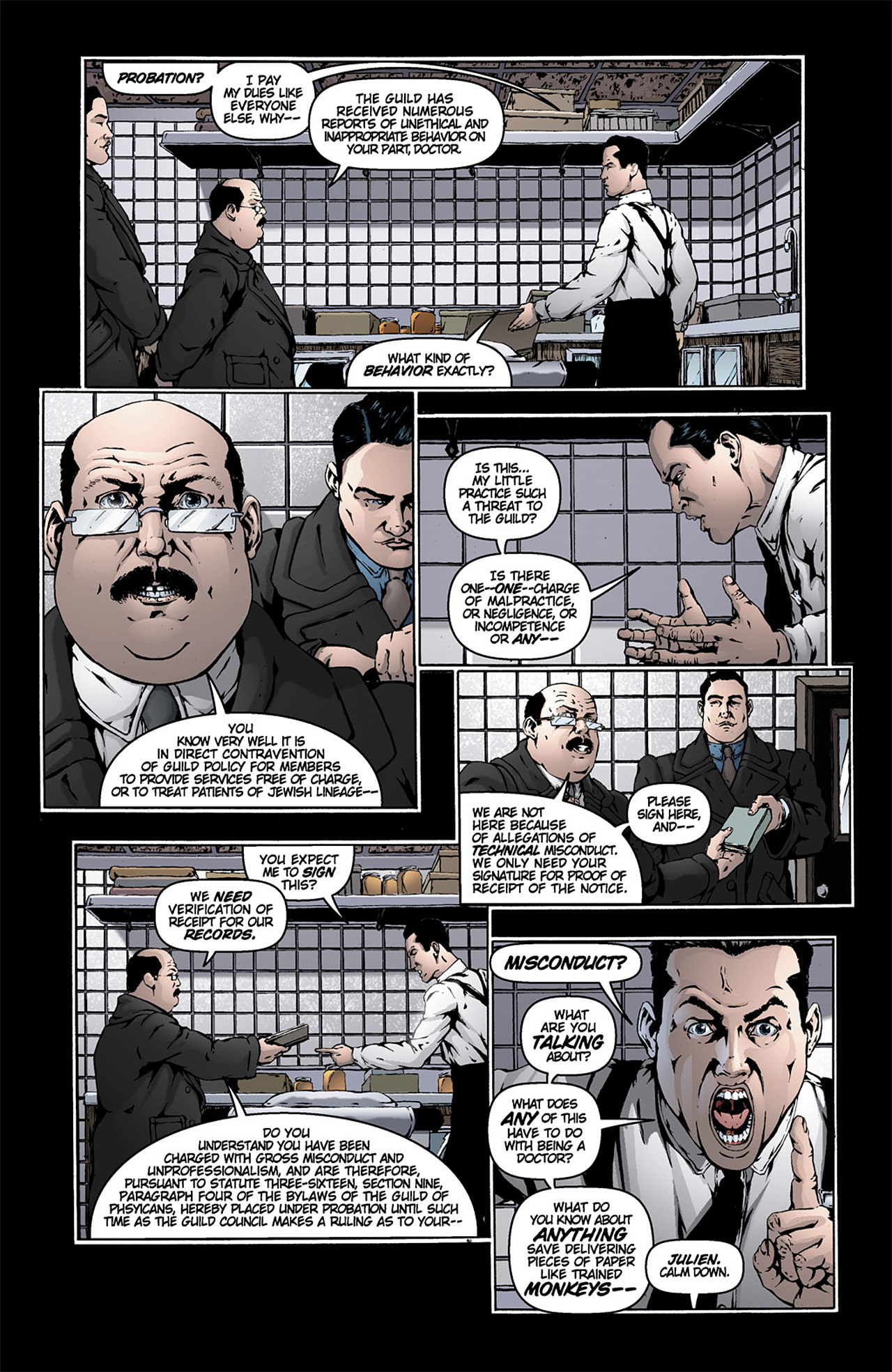 Read online Rex Mundi (2006) comic -  Issue # TPB 2 - 41