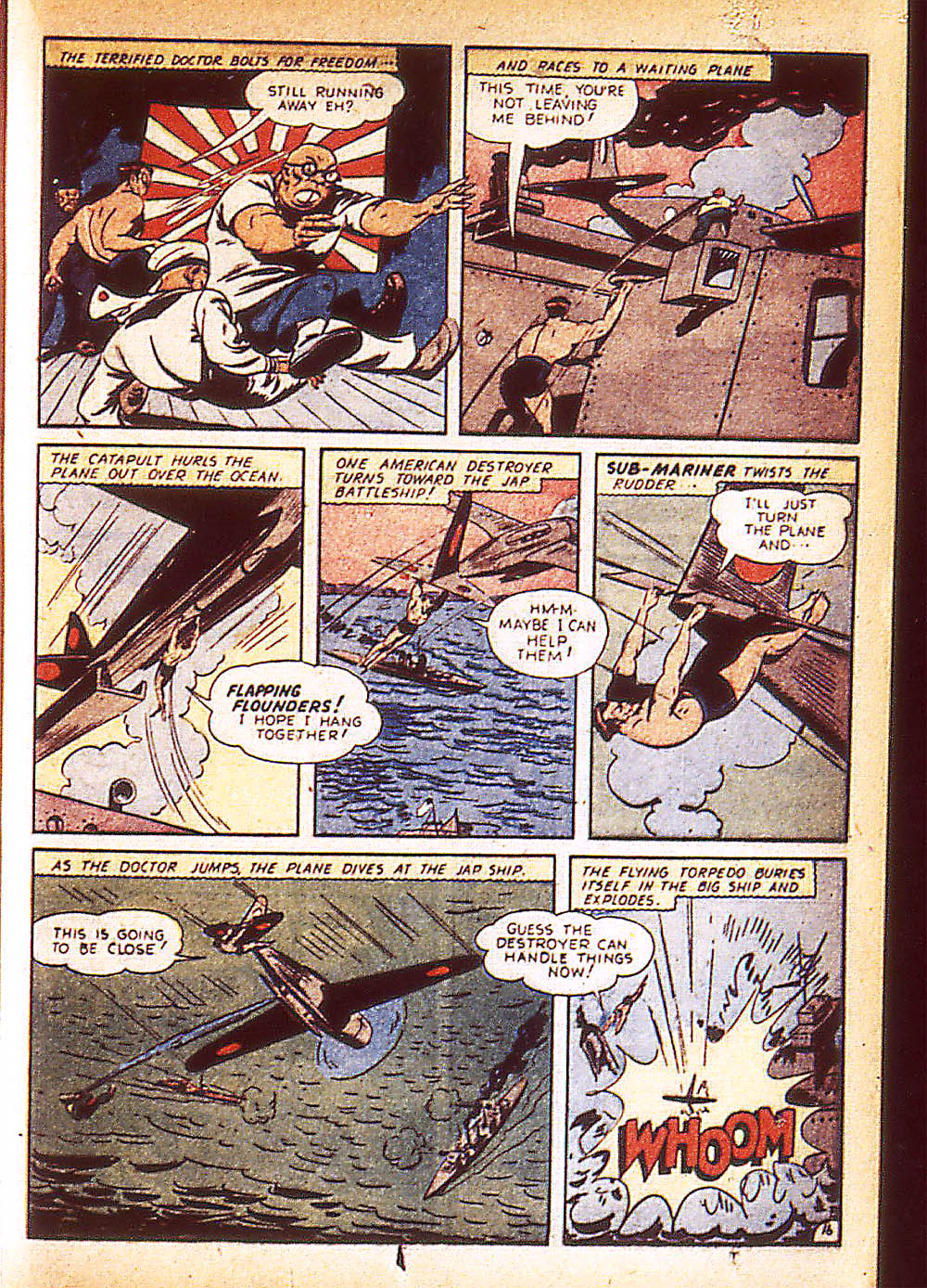 Read online Sub-Mariner Comics comic -  Issue #8 - 40