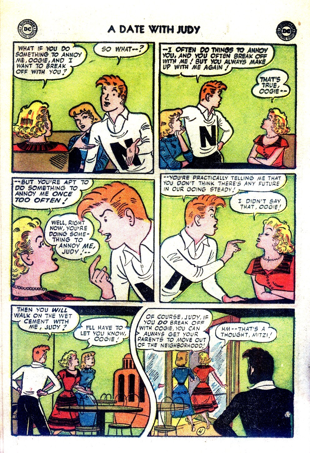 Read online A Date with Judy comic -  Issue #36 - 14