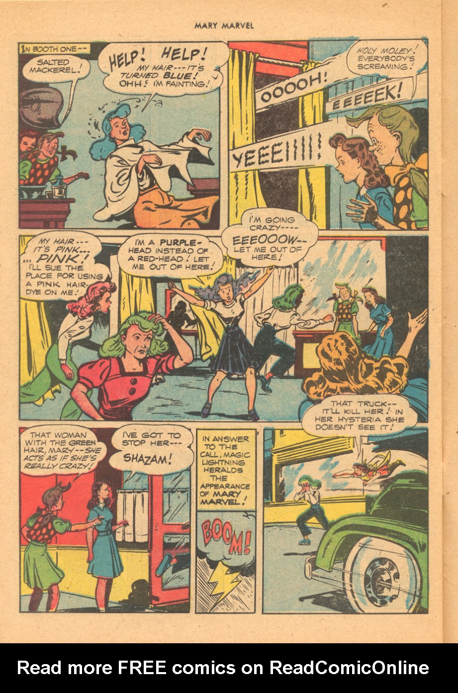 Read online Mary Marvel comic -  Issue #21 - 30