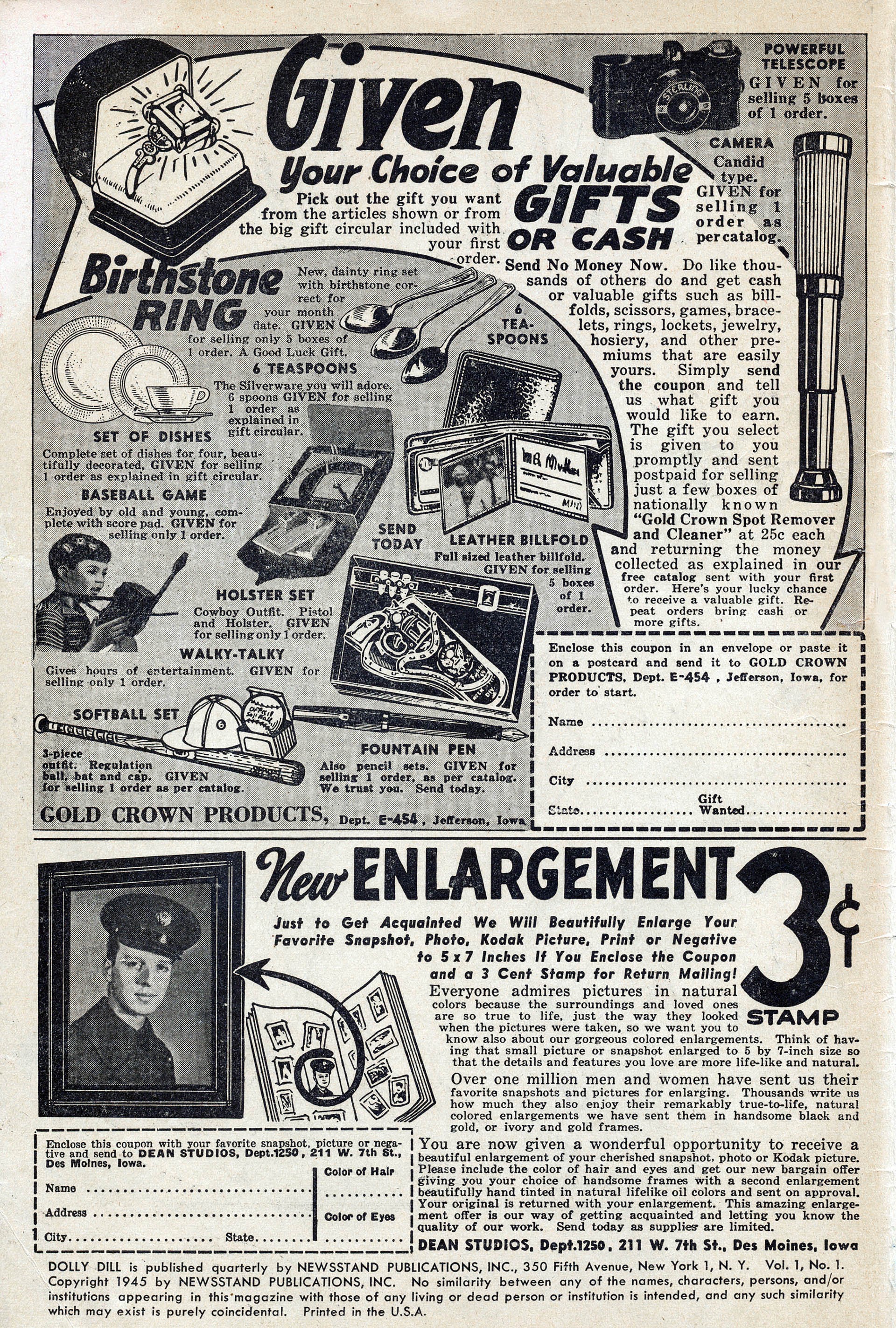 Read online Dolly Dill comic -  Issue # Full - 2