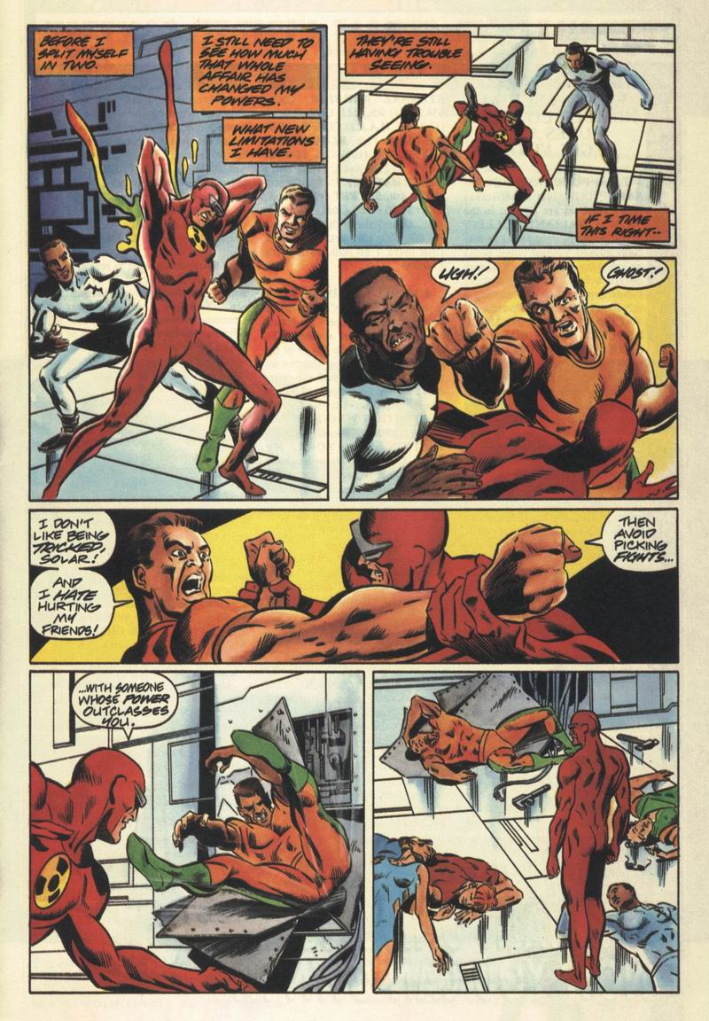 Read online Solar, Man of the Atom comic -  Issue #24 - 7