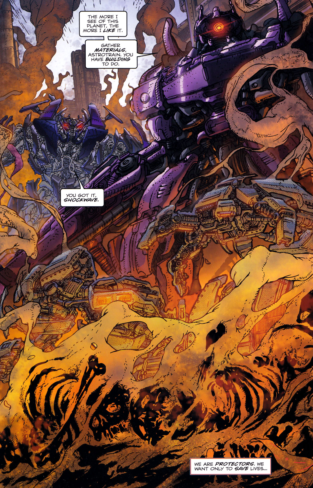 Read online Transformers: Dark of the Moon Rising Storm comic -  Issue #1 - 9