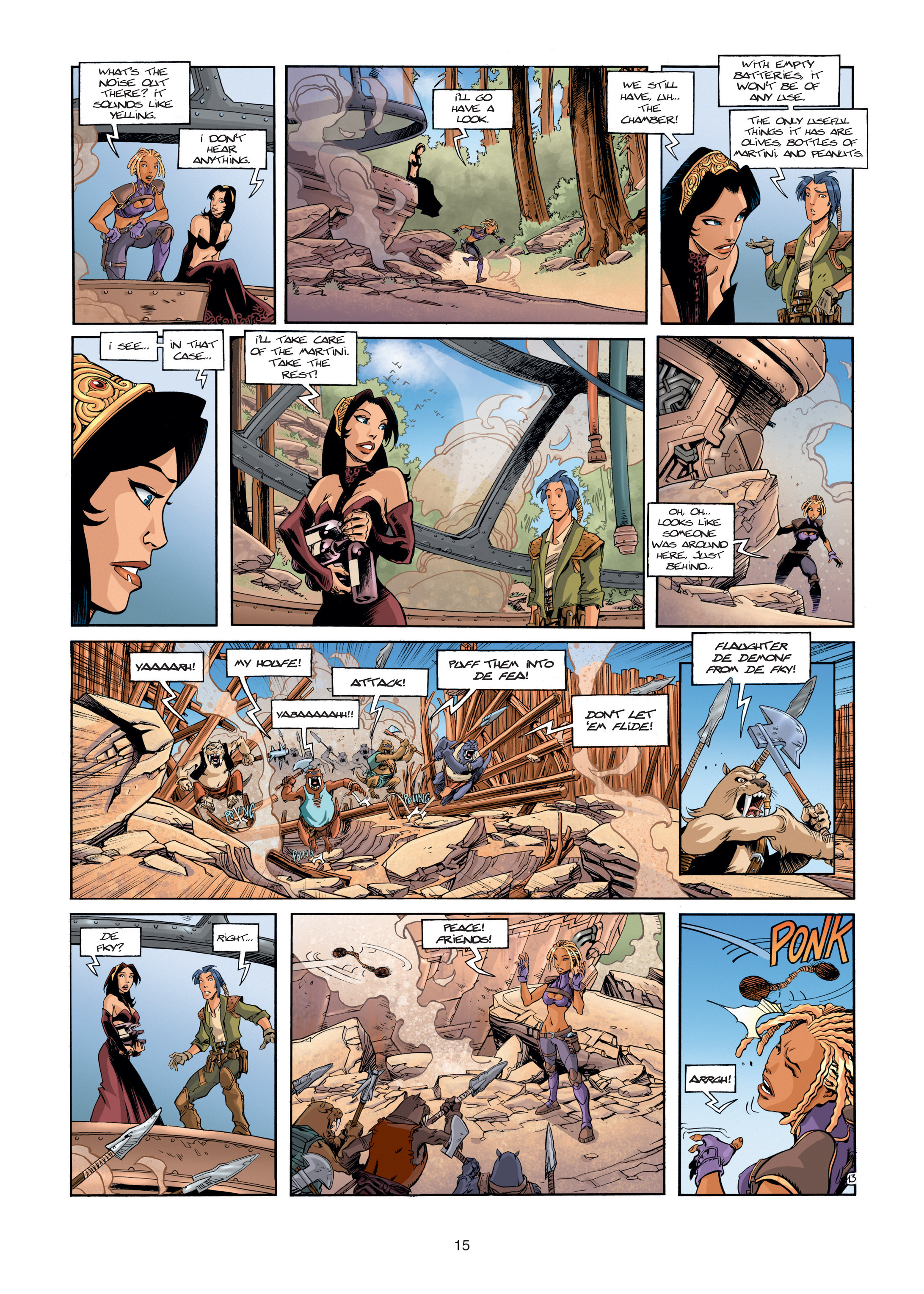 Read online Ythaq comic -  Issue #1 - 15