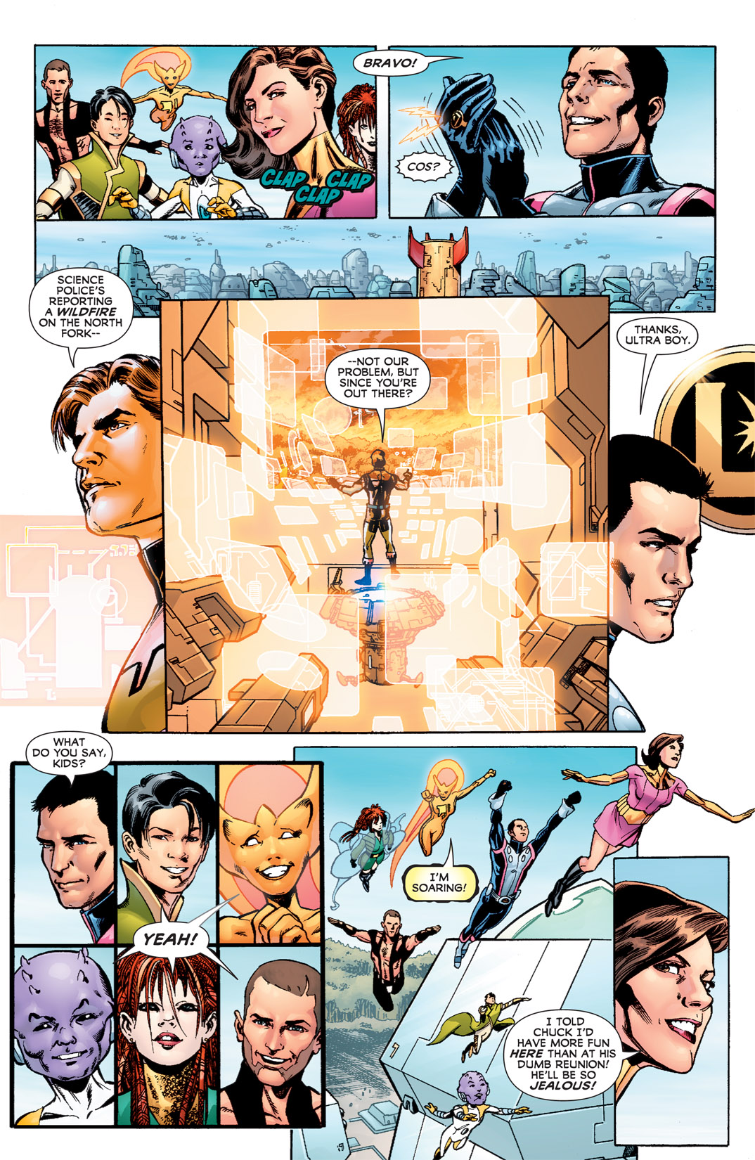 Read online Legion of Super-Heroes (2010) comic -  Issue #6 - 20