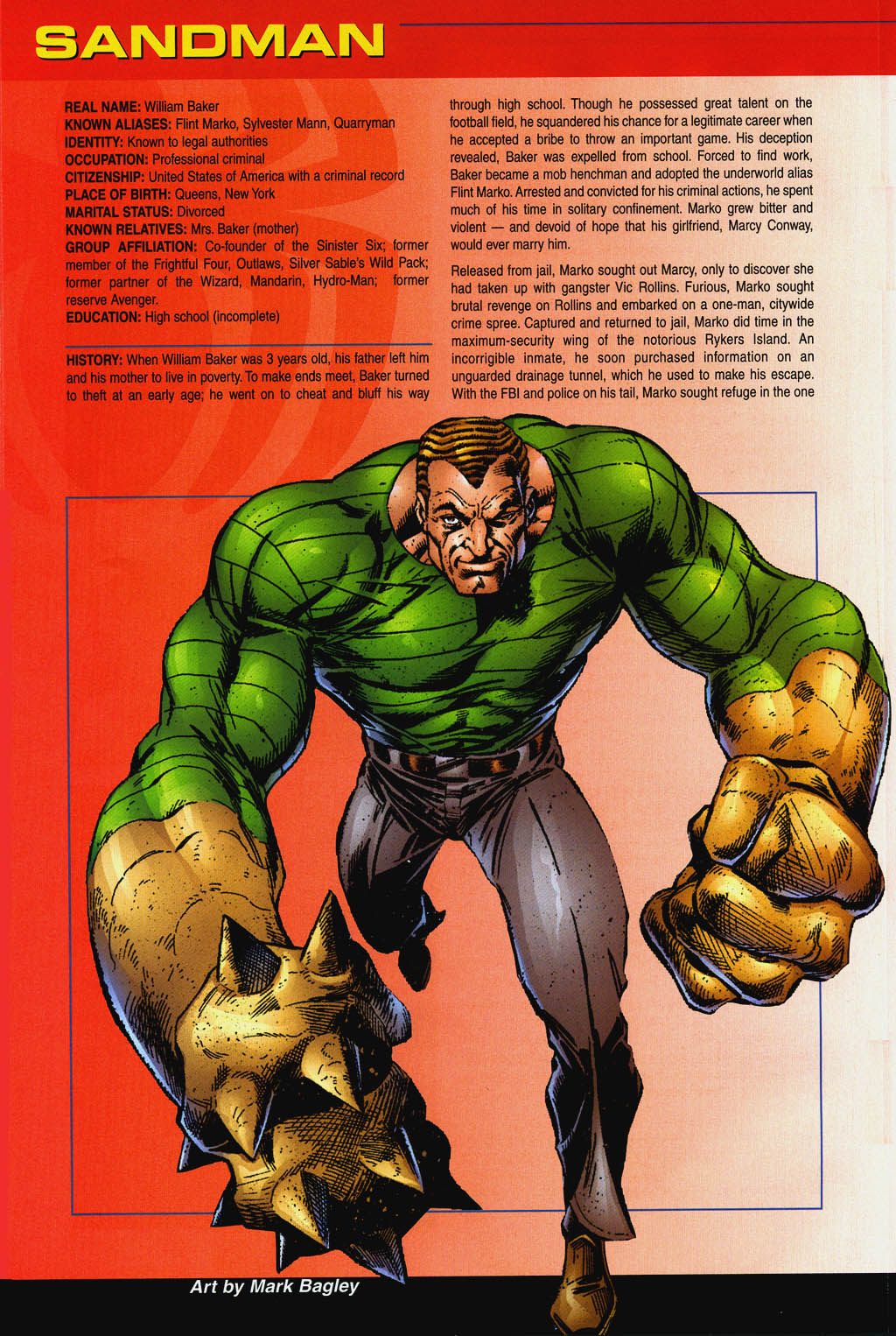Read online Official Handbook of the Marvel Universe: Spider-Man 2004 comic -  Issue # Full - 26