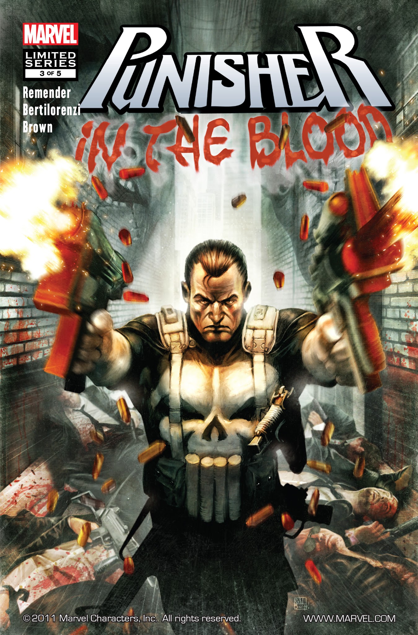 Read online Punisher: In The Blood comic -  Issue #3 - 1