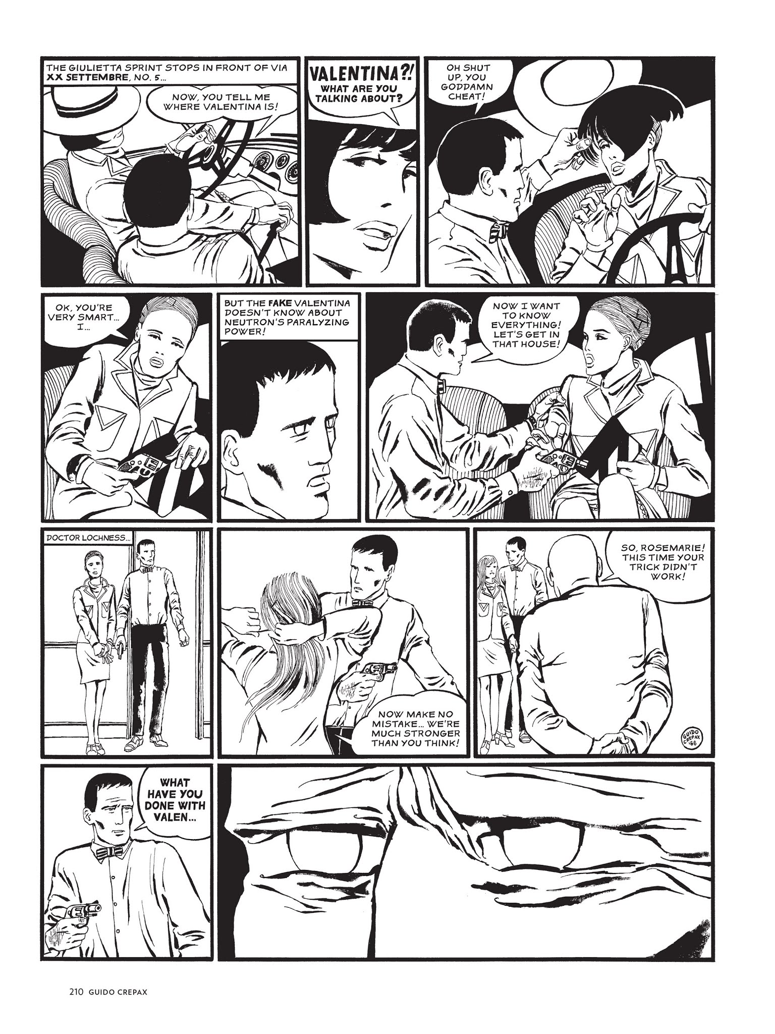Read online The Complete Crepax comic -  Issue # TPB 1 - 201