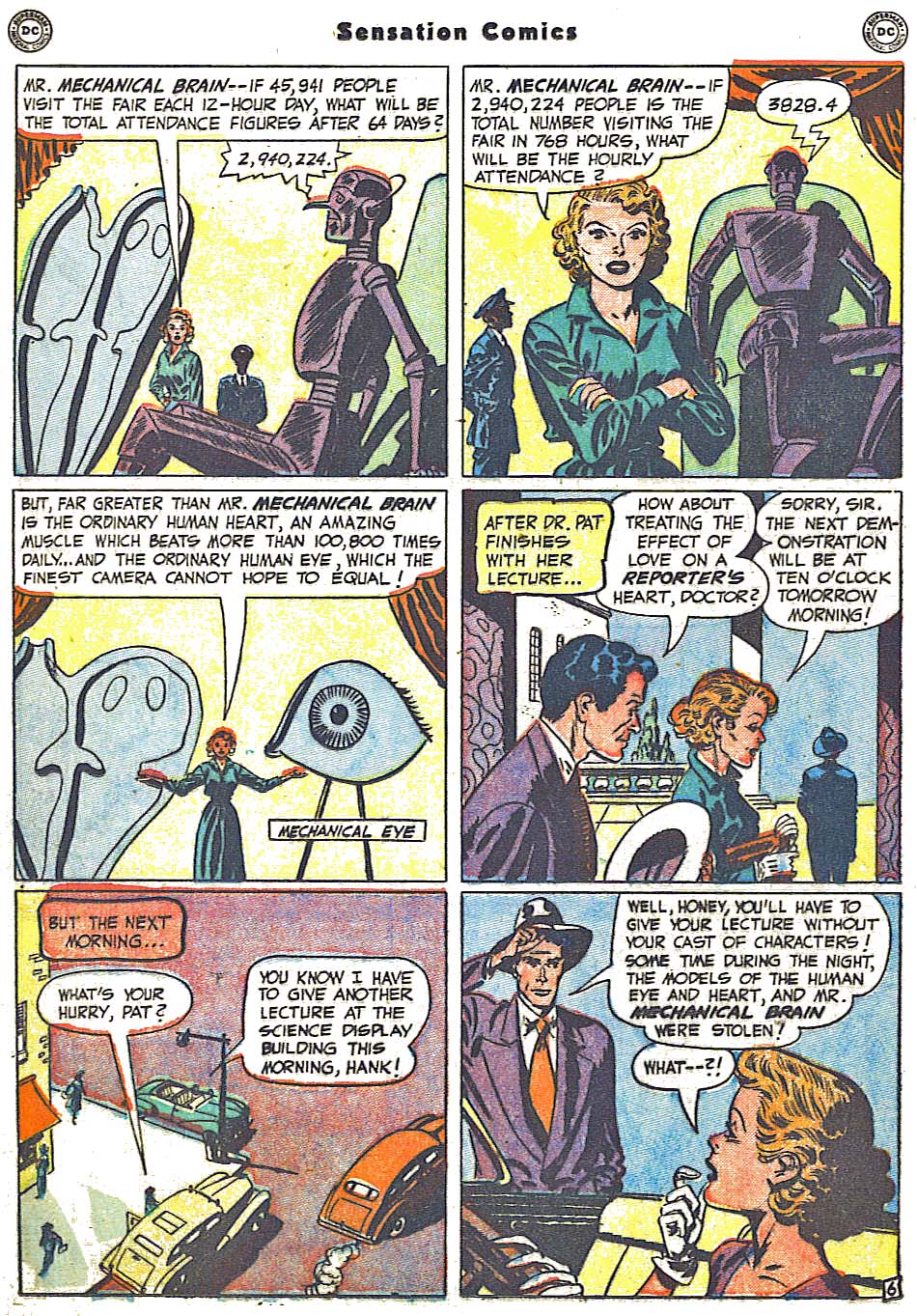 Read online Sensation (Mystery) Comics comic -  Issue #101 - 22