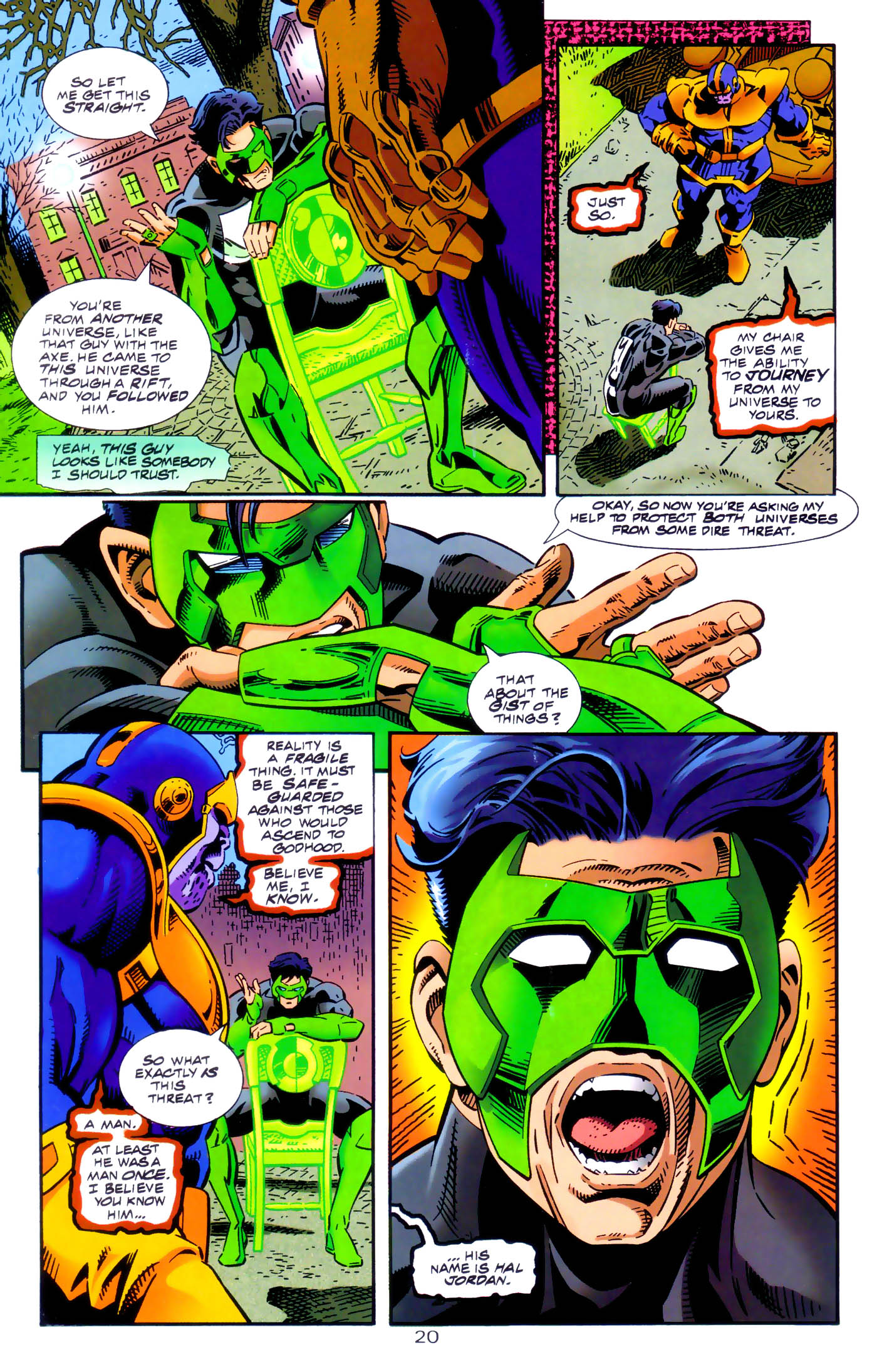 Read online Green Lantern/Silver Surfer: Unholy Alliances comic -  Issue # Full - 22