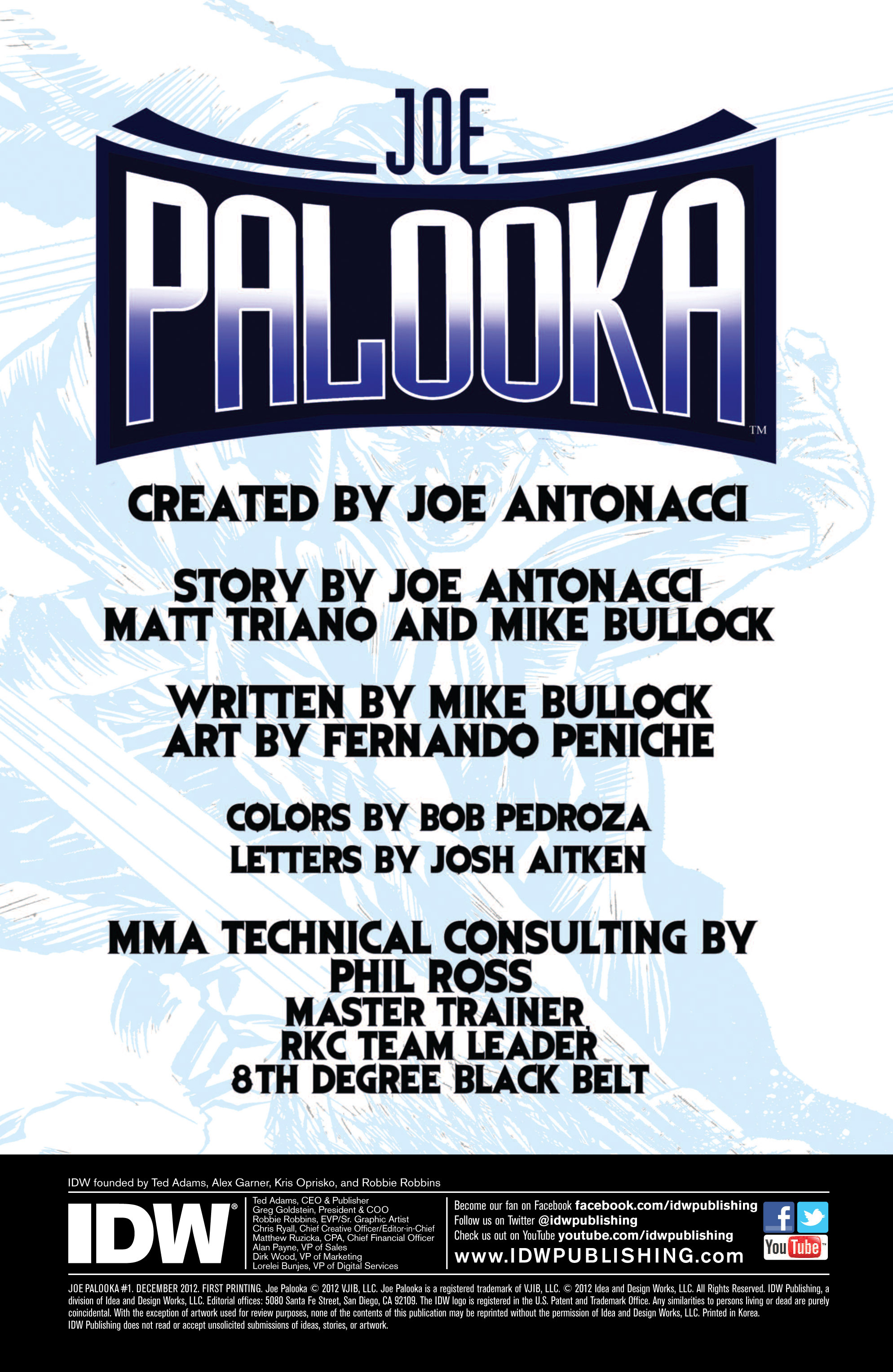 Read online Joe Palooka comic -  Issue #1 - 2