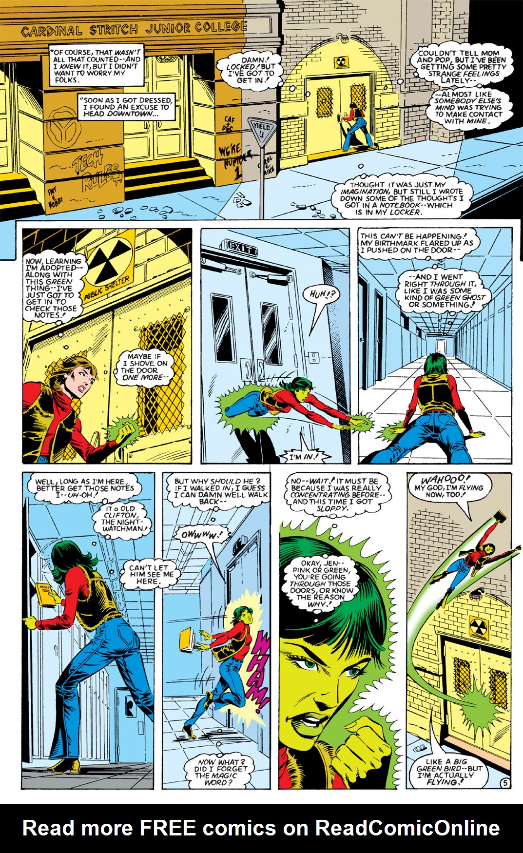 Read online Infinity Inc. (1984) comic -  Issue #4 - 6