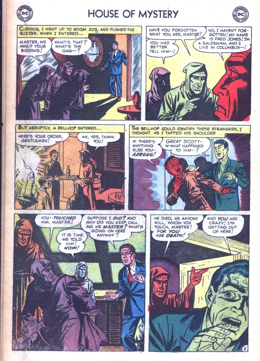 Read online House of Mystery (1951) comic -  Issue #5 - 22