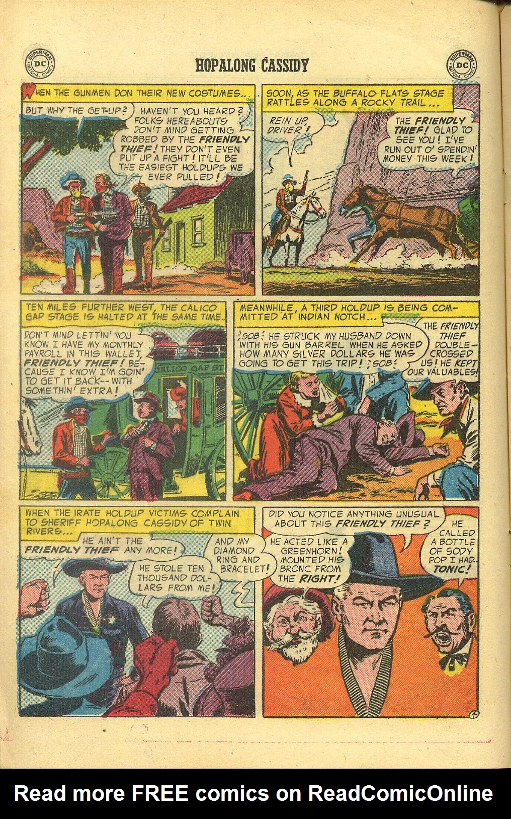 Read online Hopalong Cassidy comic -  Issue #92 - 16