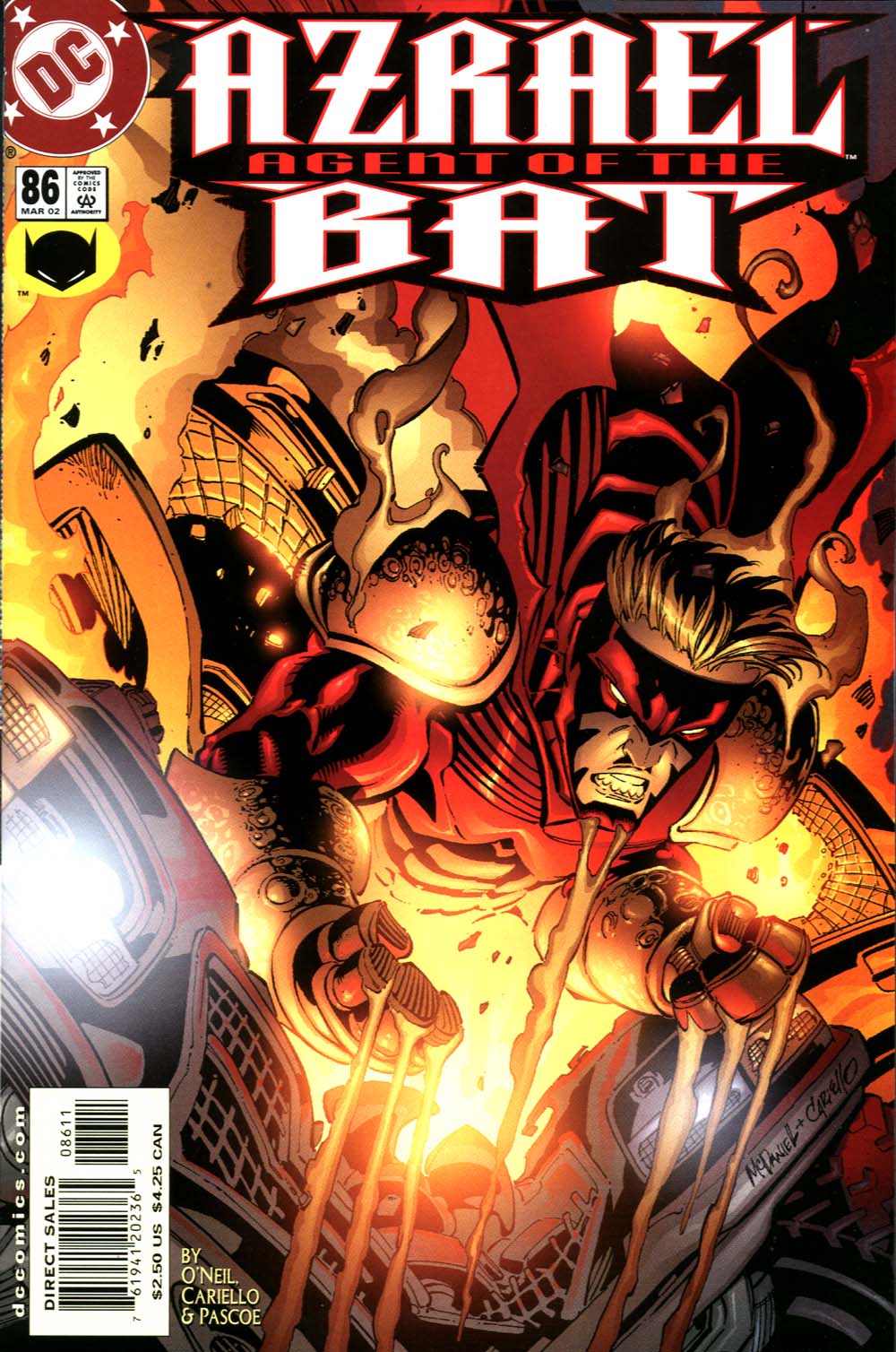 Read online Azrael: Agent of the Bat comic -  Issue #86 - 1