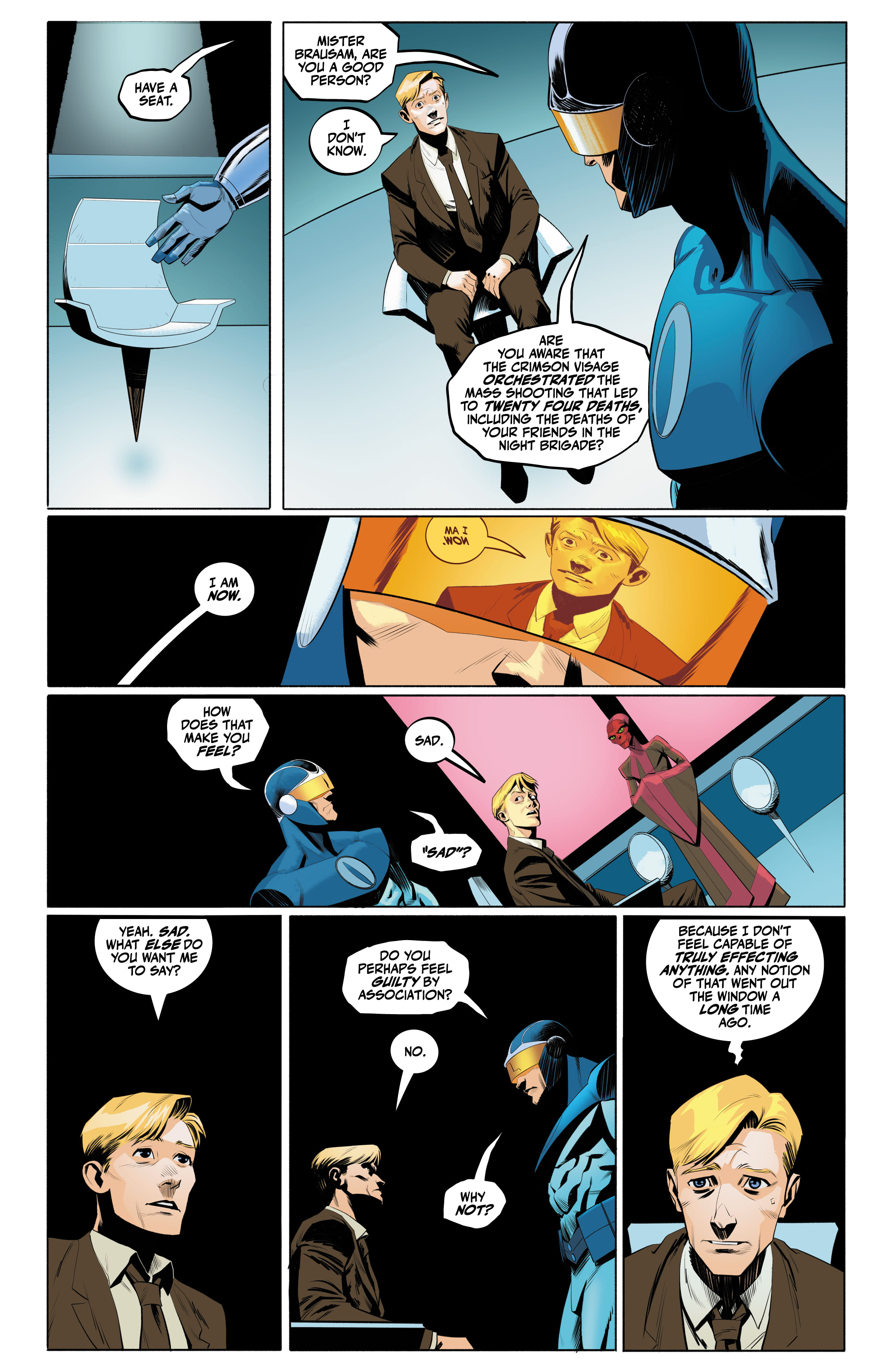 Read online The Blue Flame comic -  Issue #10 - 11
