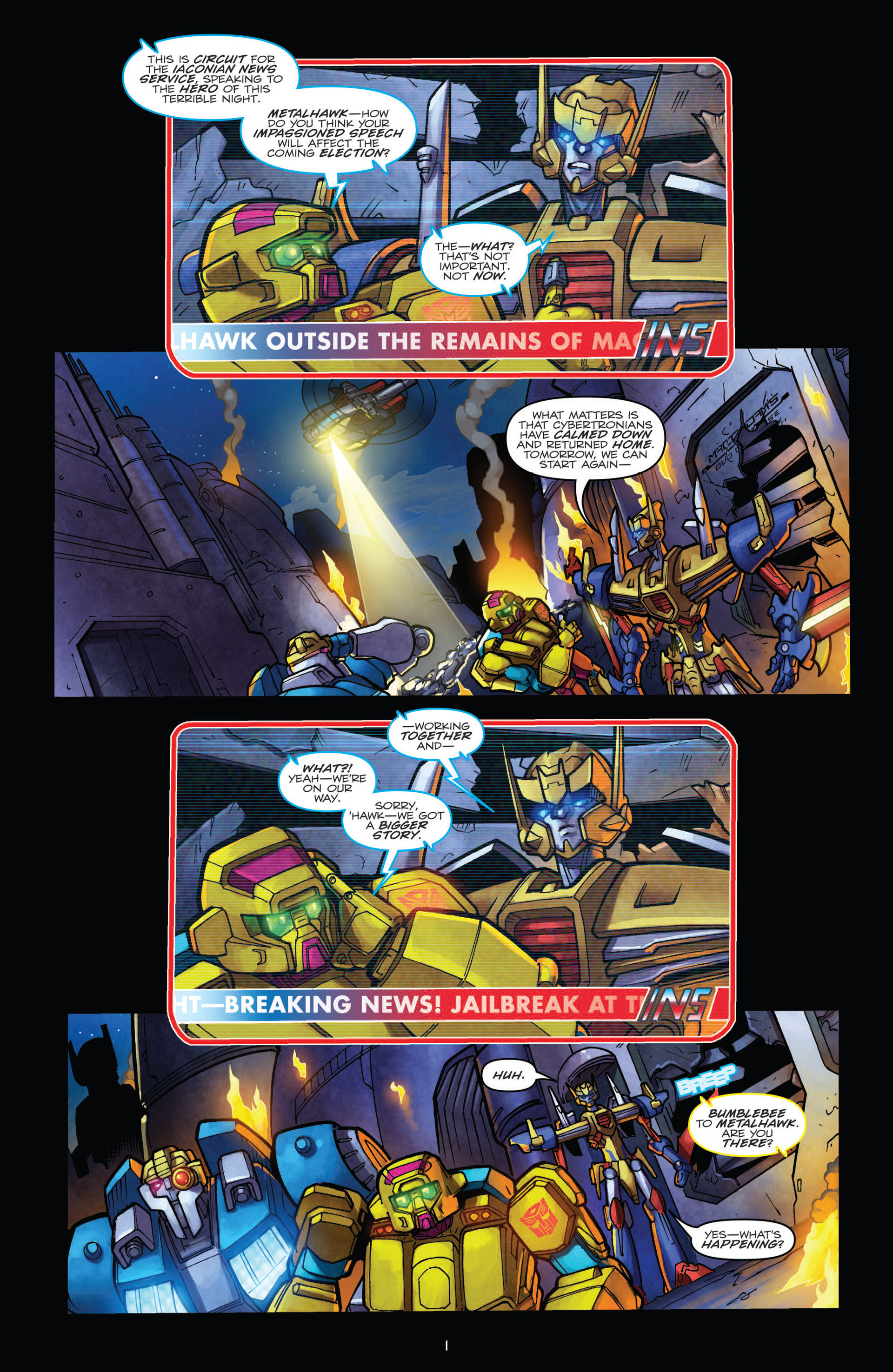 Read online Transformers: Robots In Disguise (2012) comic -  Issue #14 - 4