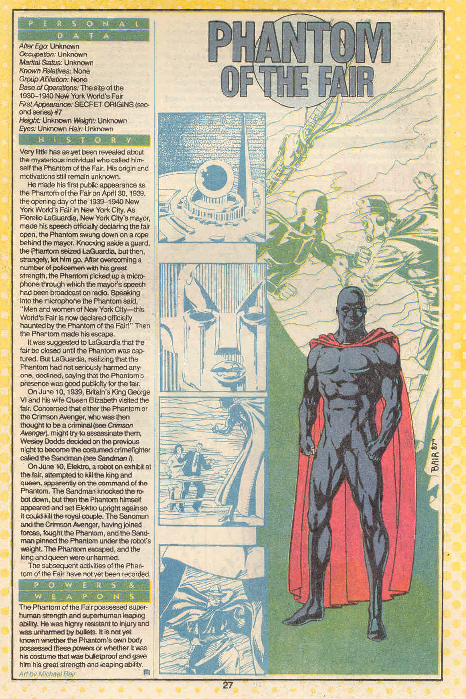 Read online Who's Who: Update '87 comic -  Issue #4 - 33