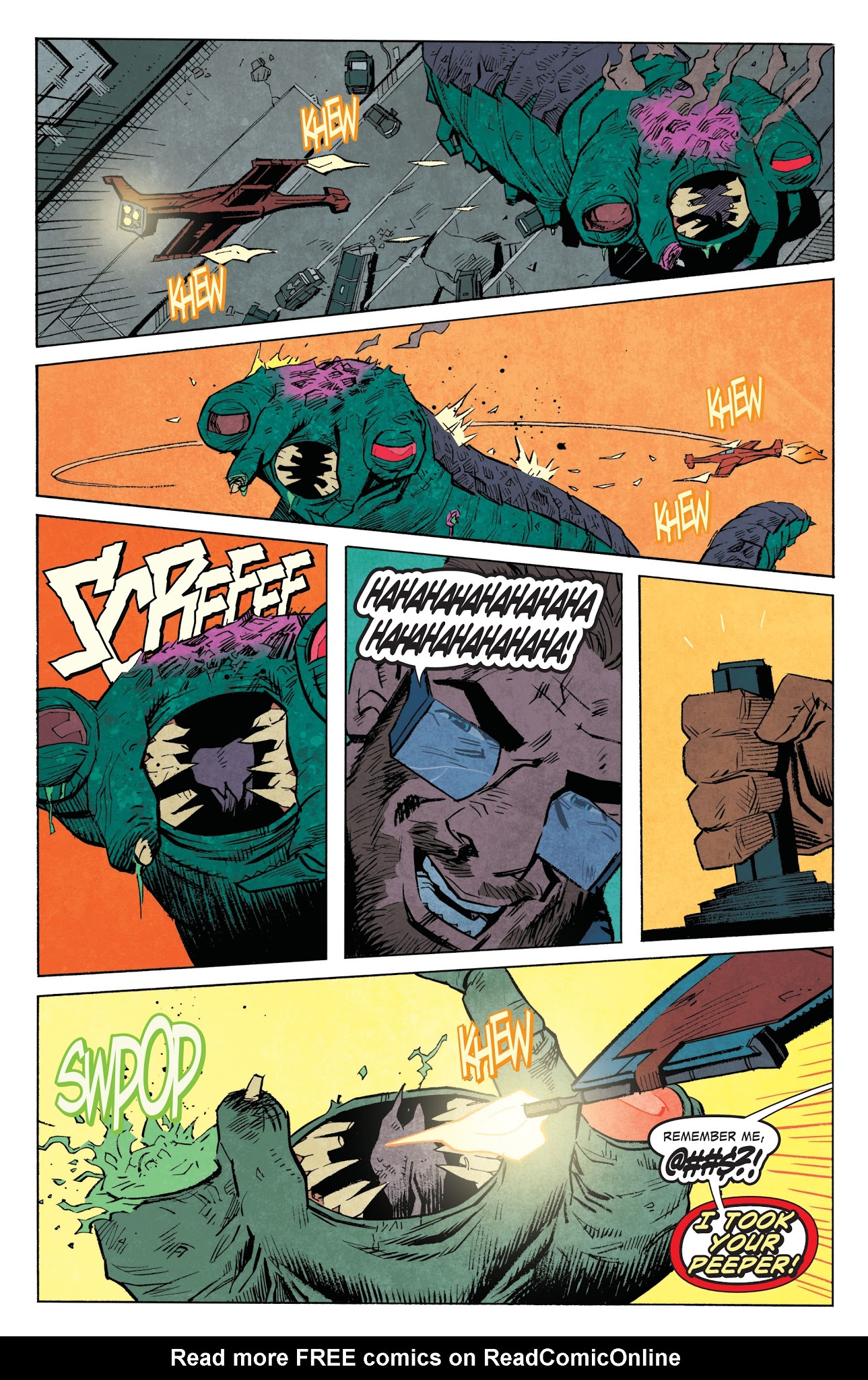 Read online Centipede comic -  Issue #5 - 10