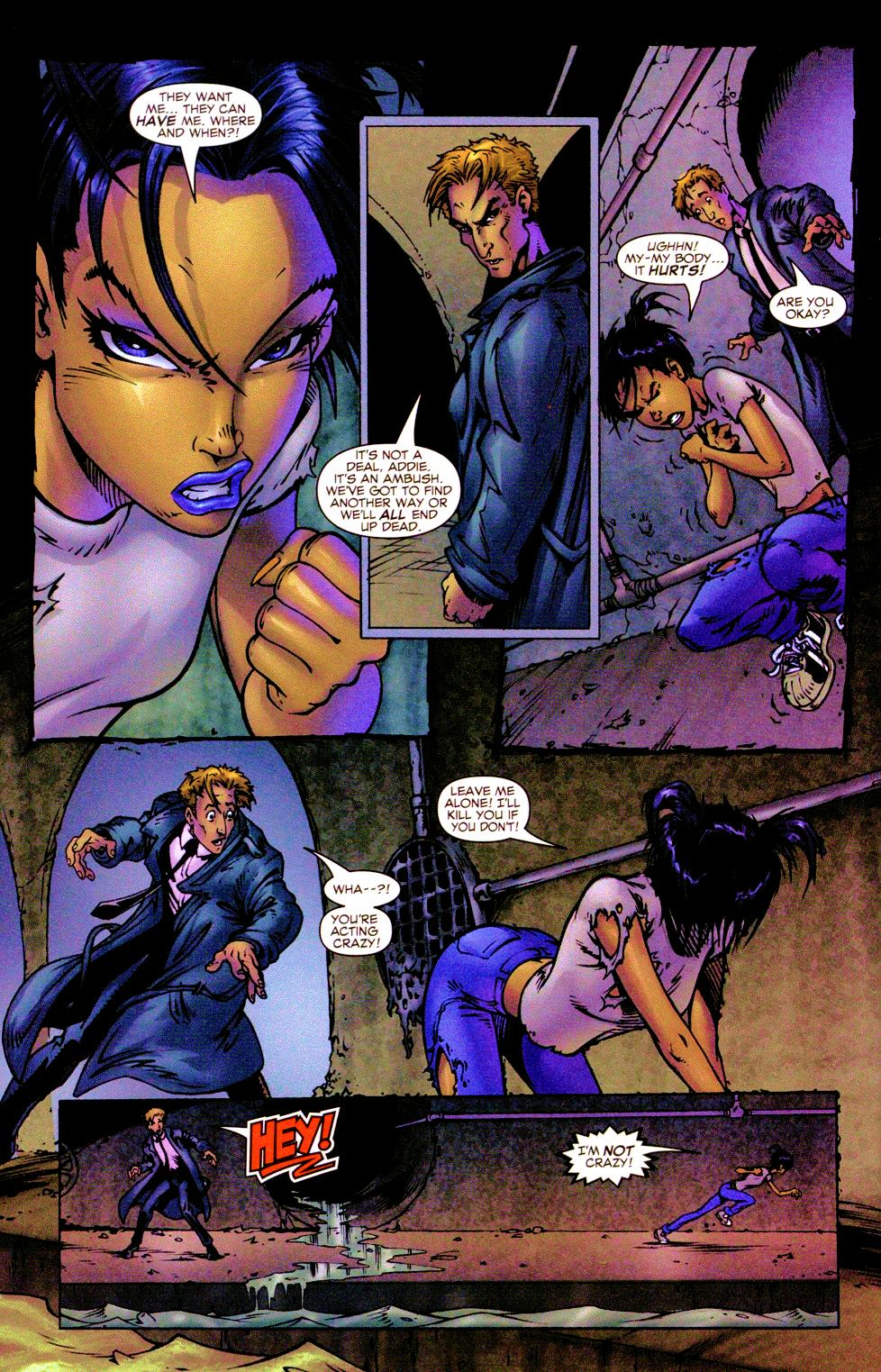 Read online Adrenalynn: Weapon of War comic -  Issue #4 - 6