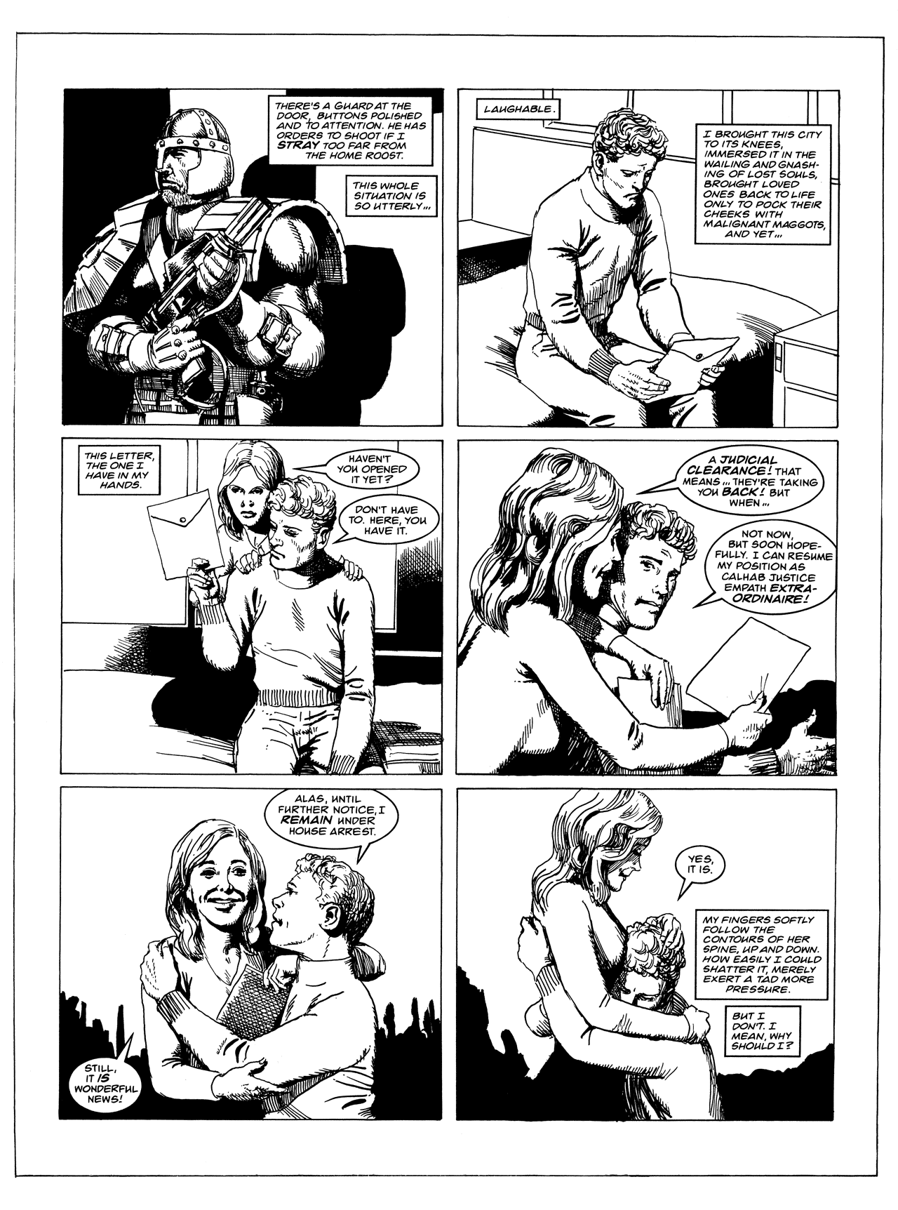 Read online Judge Dredd: The Megazine (vol. 2) comic -  Issue #64 - 34