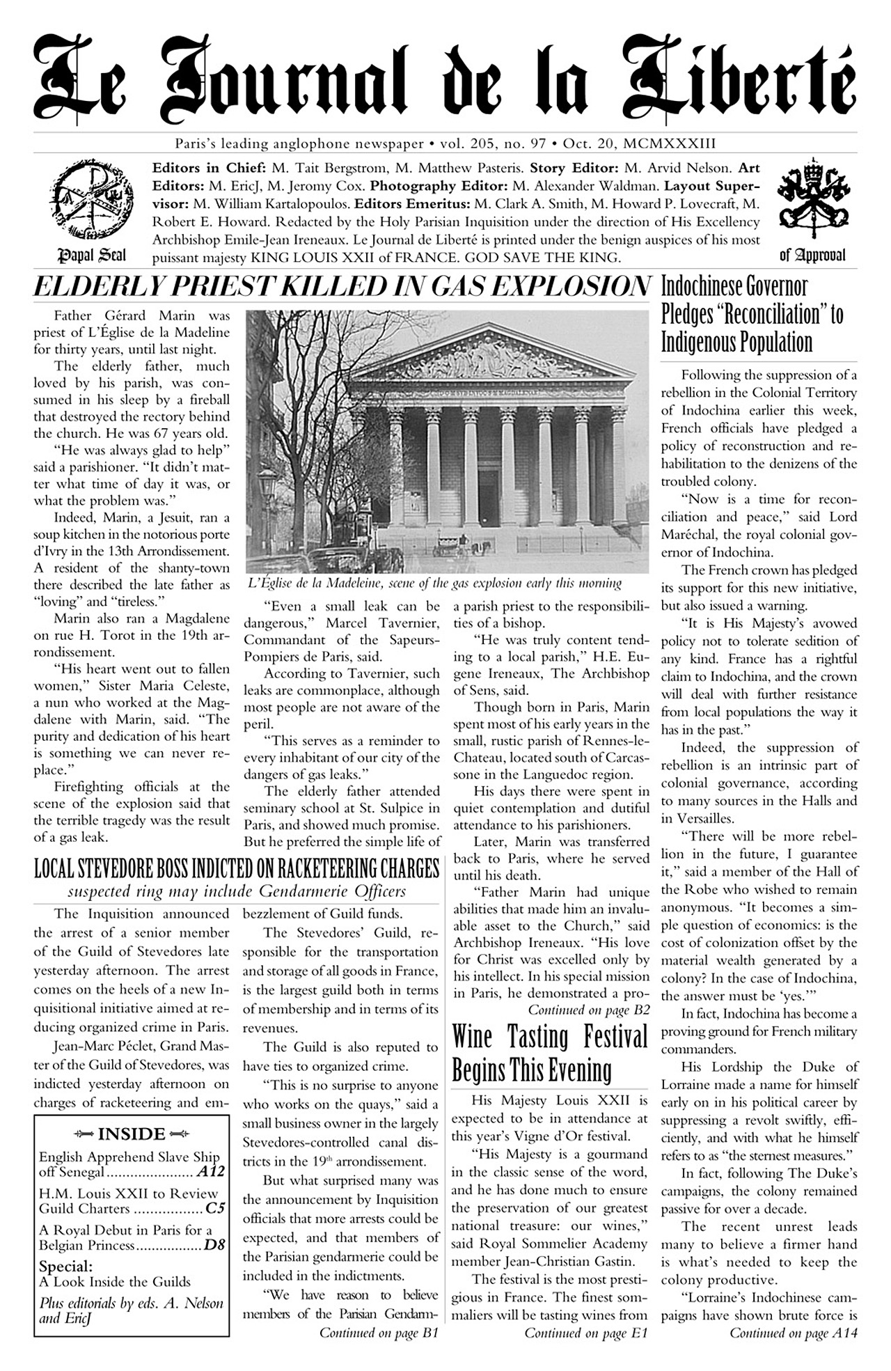 Read online Rex Mundi (2006) comic -  Issue # TPB 1 - 82