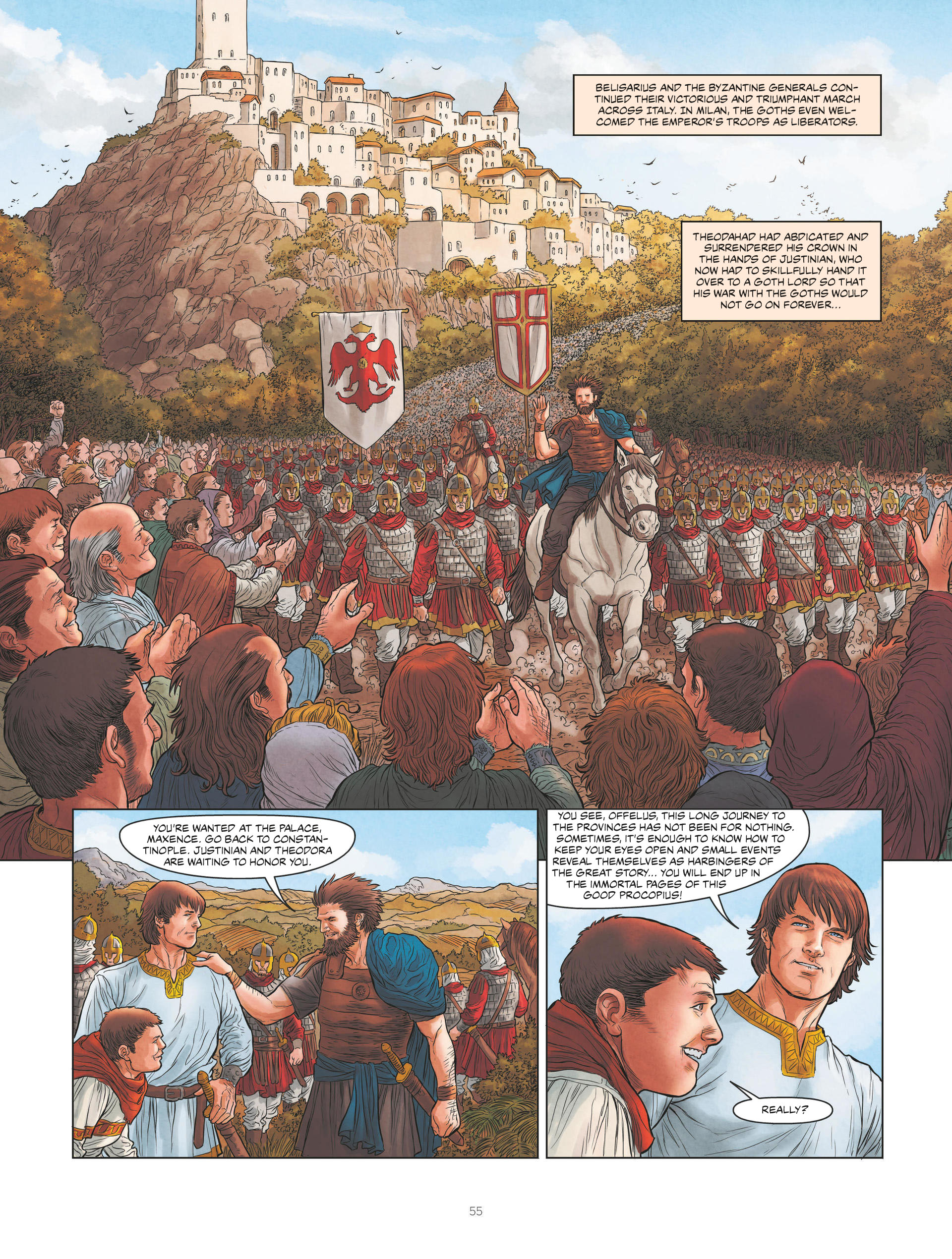 Read online Maxence comic -  Issue #3 - 54